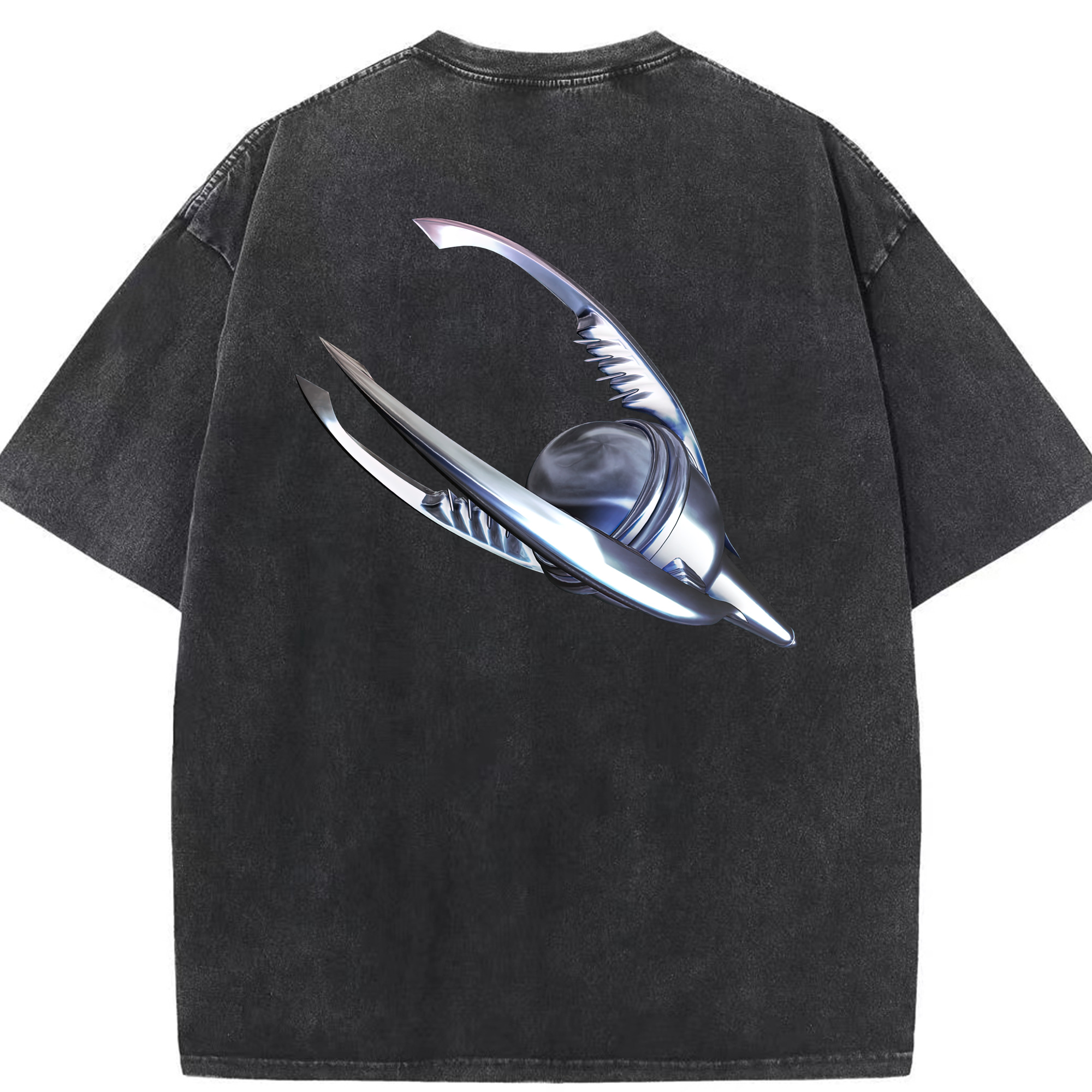 （画像用） 機動戦士ガンダム Mobile Suit Gundam 綿100% ヴィンテージ風 半袖Tシャツ（背面プリント）
