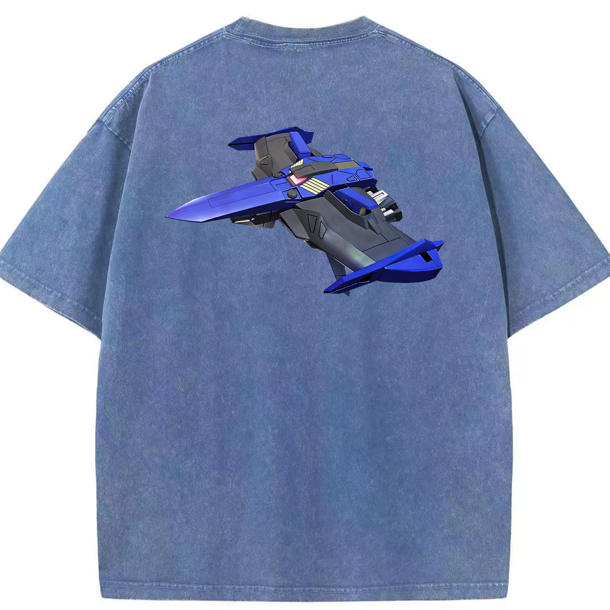 （画像用） 機動戦士ガンダム Mobile Suit Gundam 綿100% ヴィンテージ風 半袖Tシャツ（背面プリント）