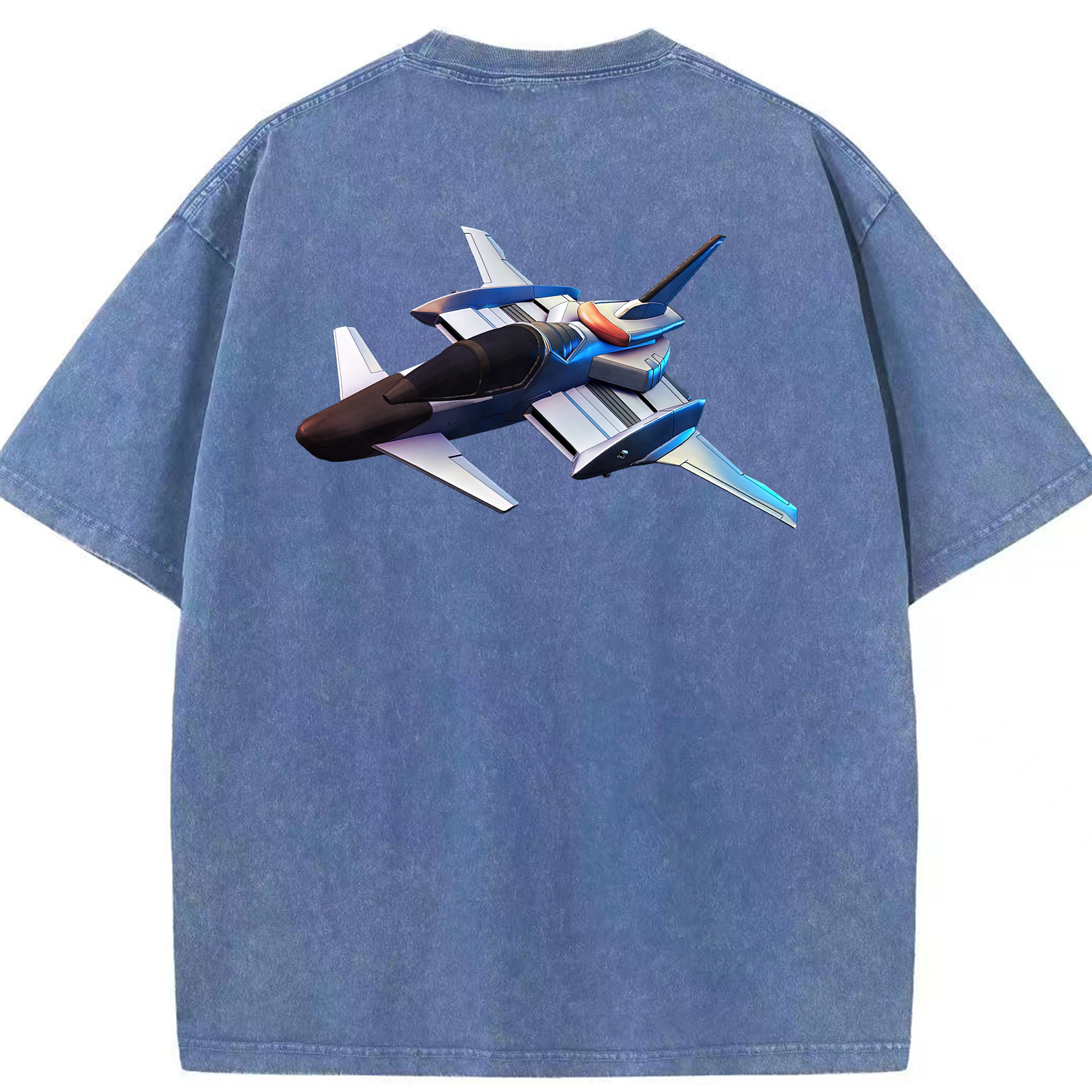 （画像用） 機動戦士ガンダム Mobile Suit Gundam 綿100% ヴィンテージ風 半袖Tシャツ（背面プリント）