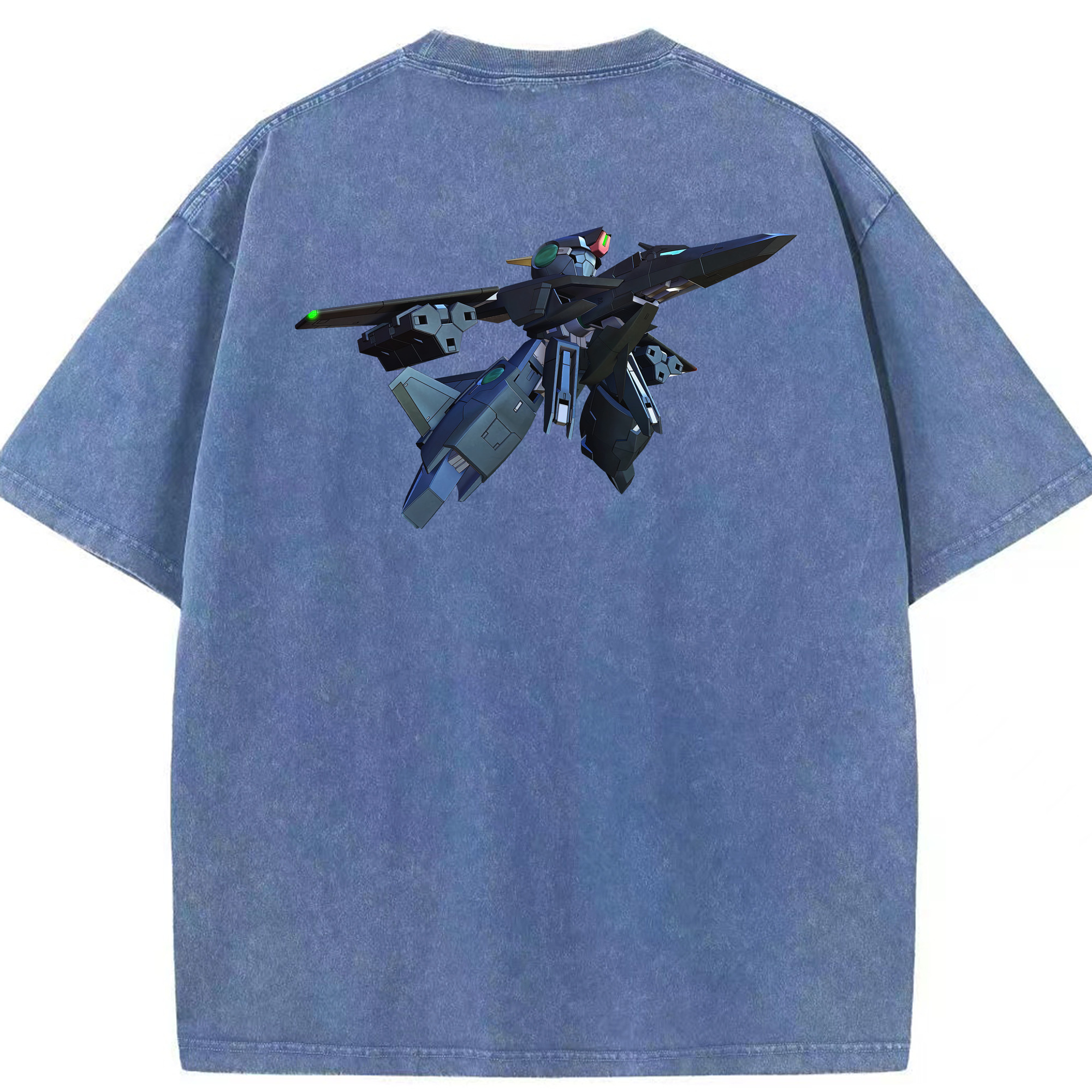 （画像用） 機動戦士ガンダム Mobile Suit Gundam 綿100% ヴィンテージ風 半袖Tシャツ（背面プリント）