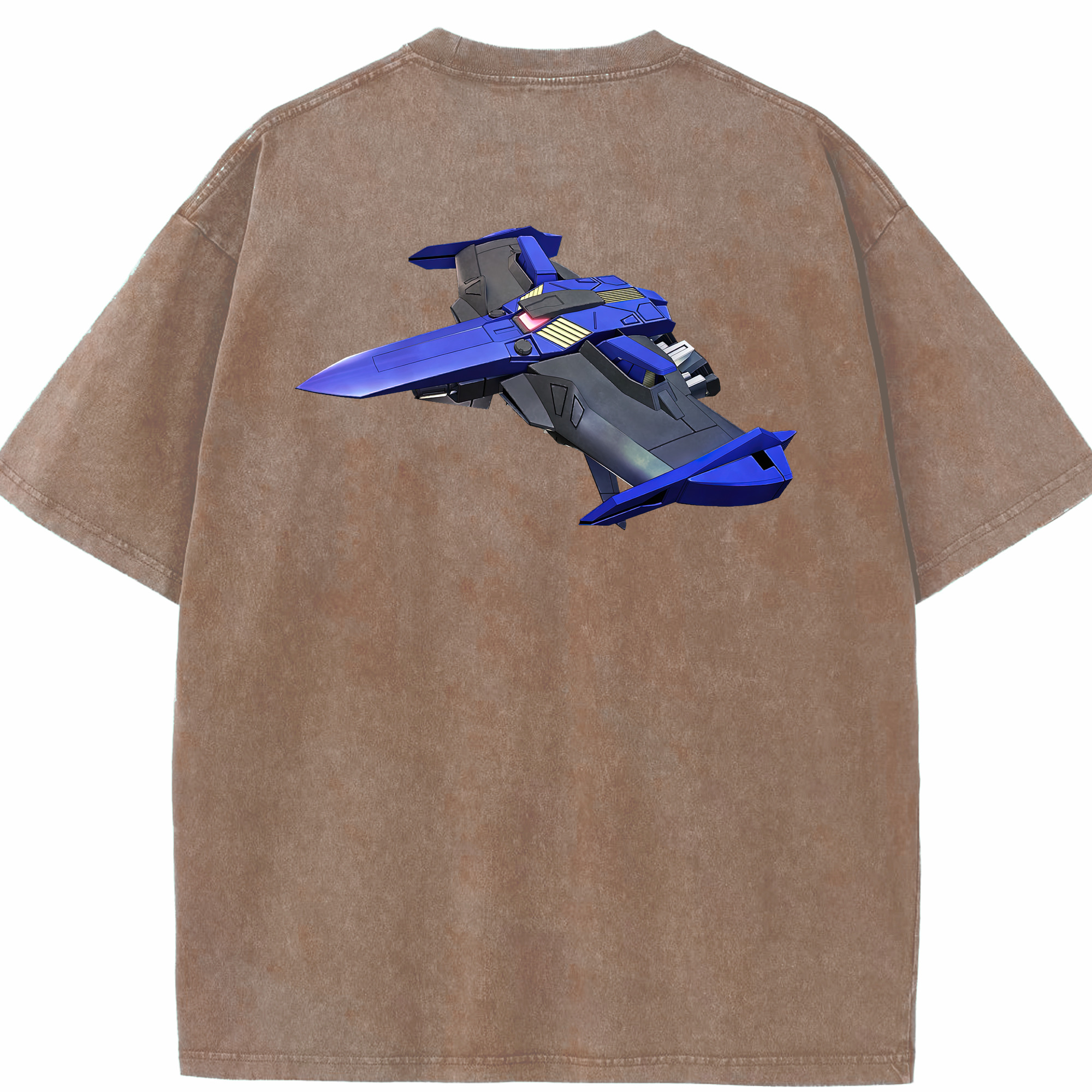 （画像用） 機動戦士ガンダム Mobile Suit Gundam 綿100% ヴィンテージ風 半袖Tシャツ（背面プリント）