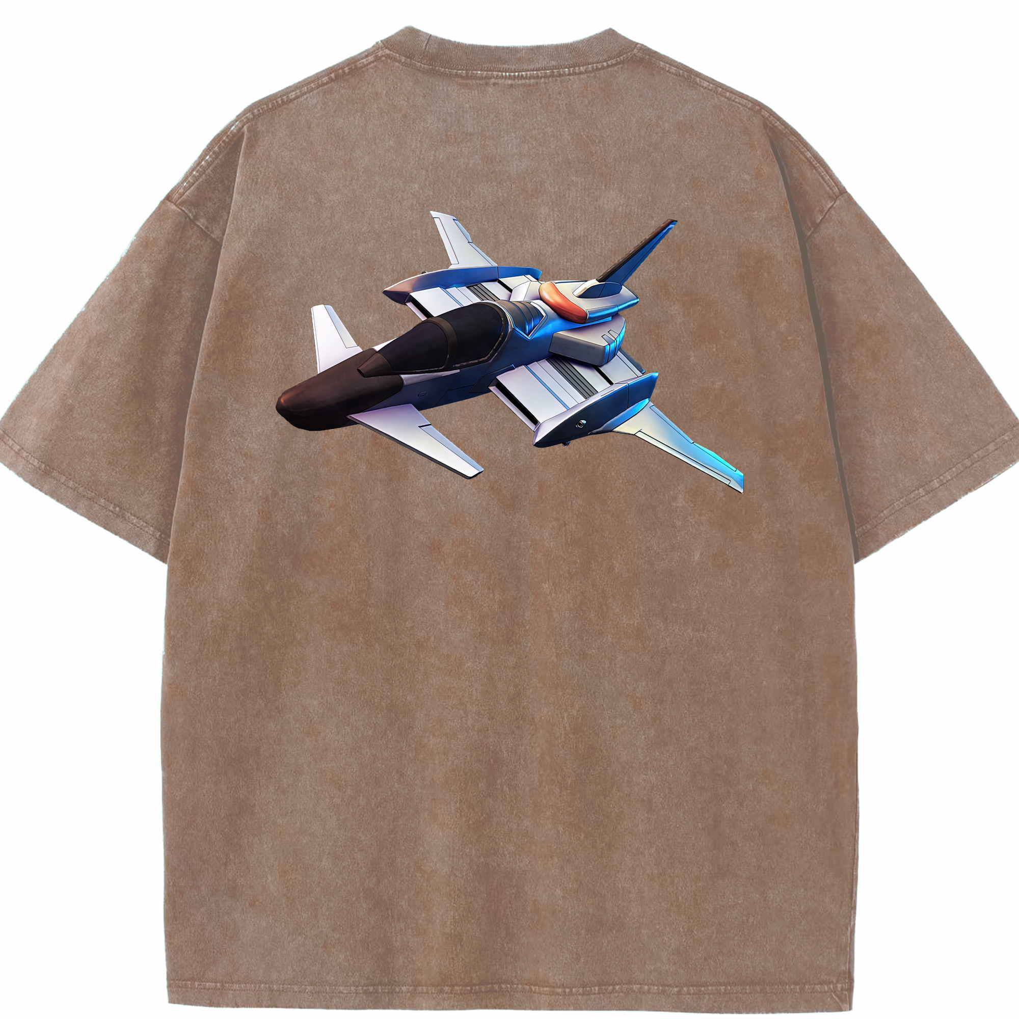 （画像用） 機動戦士ガンダム Mobile Suit Gundam 綿100% ヴィンテージ風 半袖Tシャツ（背面プリント）