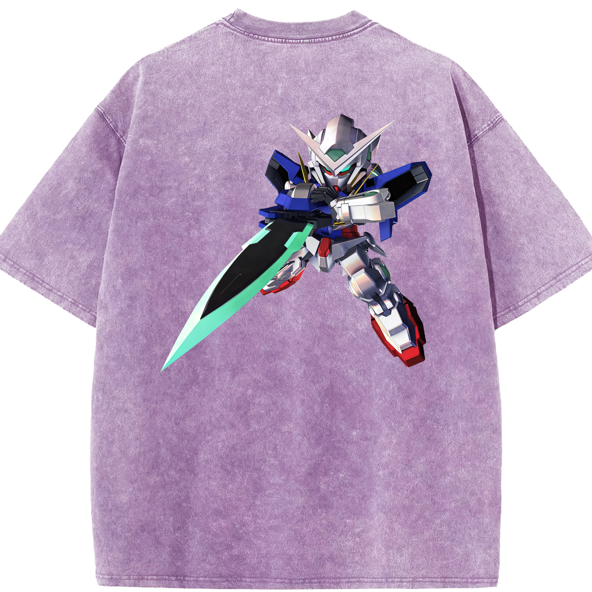 （画像用） 機動戦士ガンダム Mobile Suit Gundam 綿100% ヴィンテージ風 半袖Tシャツ（背面プリント）