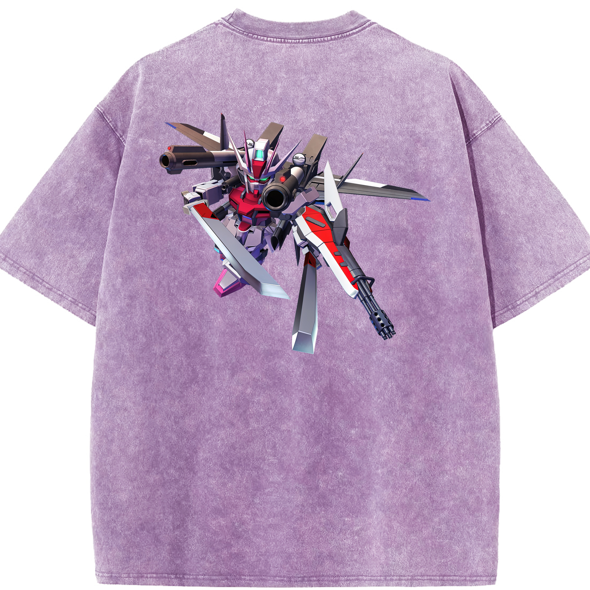 （画像用） 機動戦士ガンダム Mobile Suit Gundam 綿100% ヴィンテージ風 半袖Tシャツ（背面プリント）