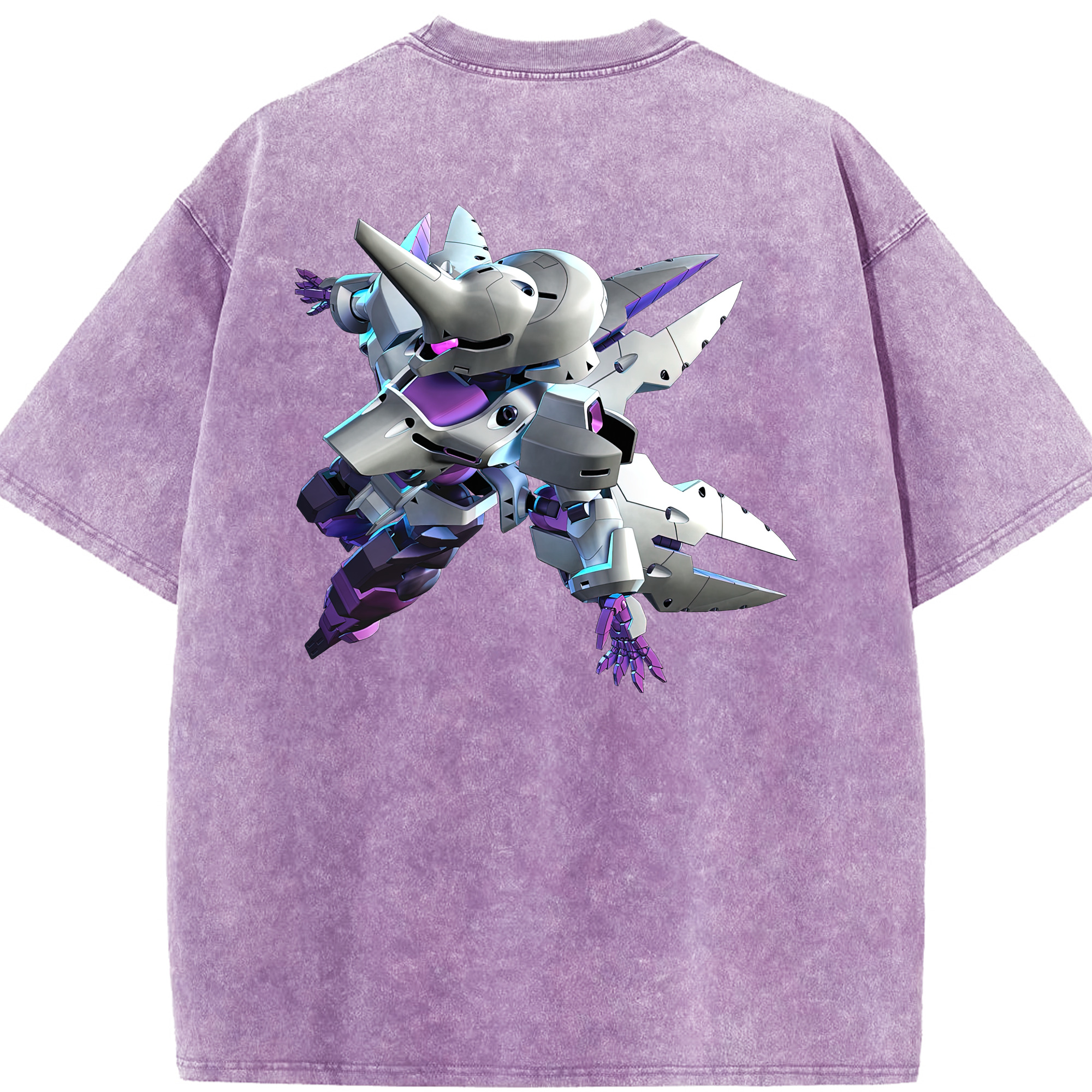 （画像用） 機動戦士ガンダム Mobile Suit Gundam 綿100% ヴィンテージ風 半袖Tシャツ（背面プリント）