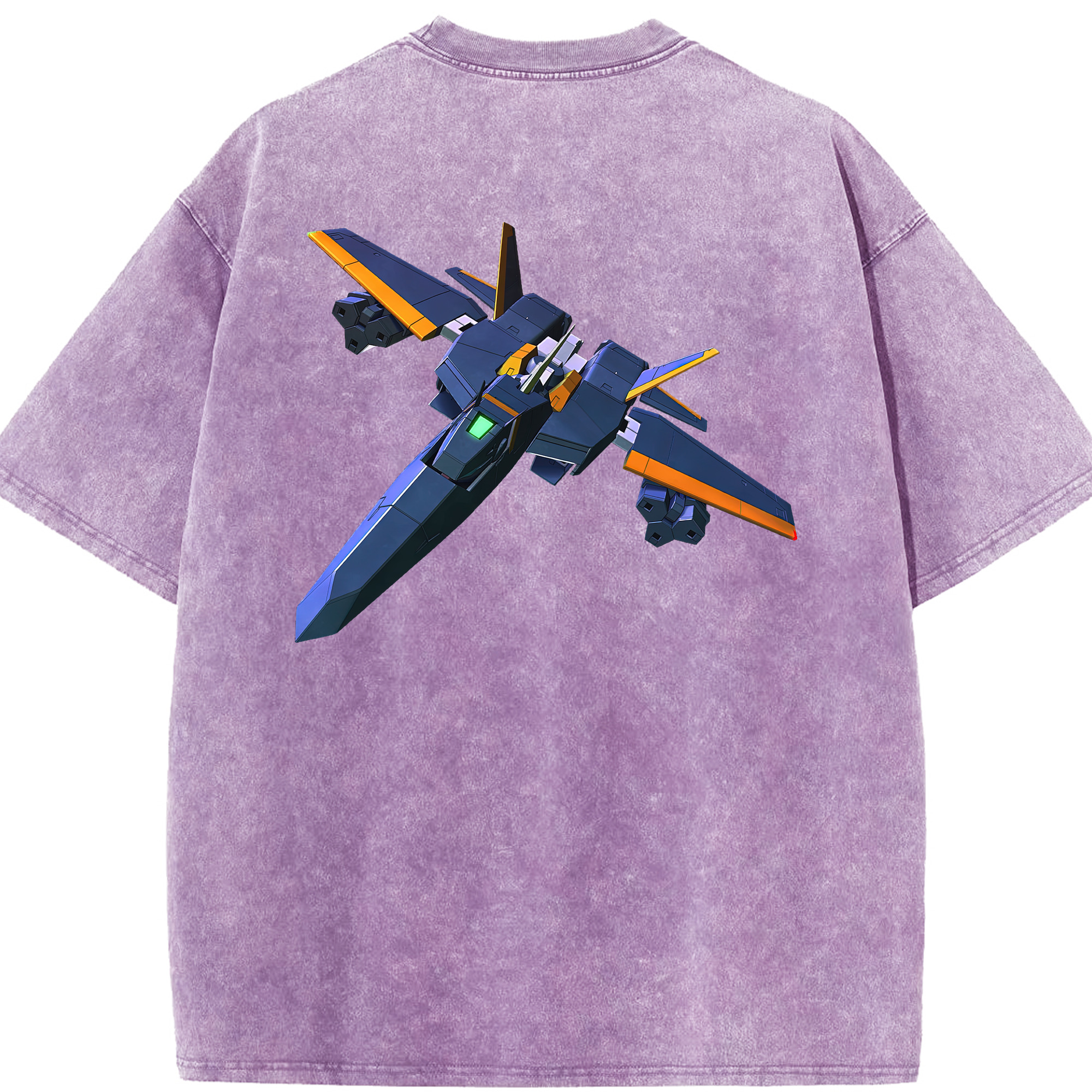 （画像用） 機動戦士ガンダム Mobile Suit Gundam 綿100% ヴィンテージ風 半袖Tシャツ（背面プリント）