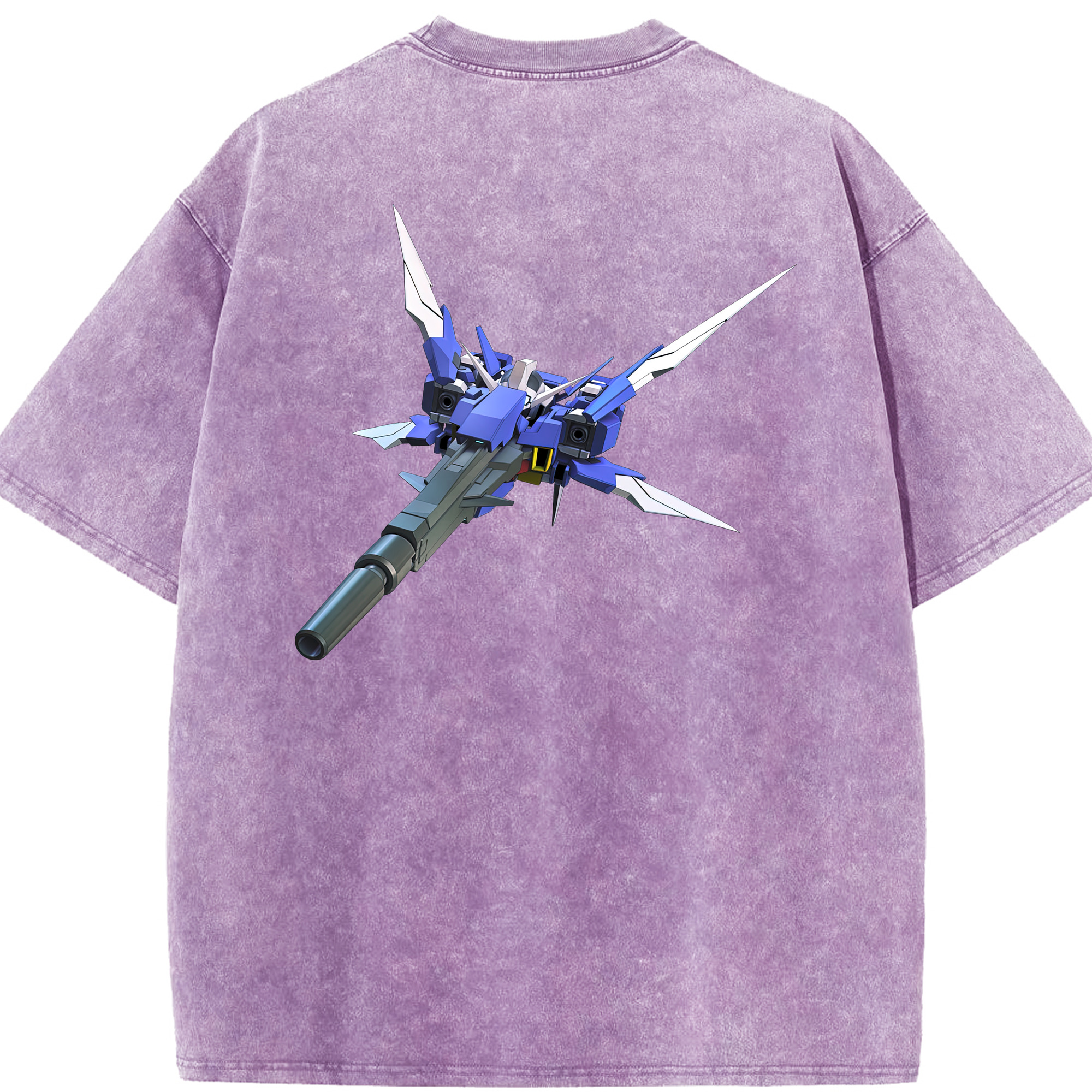 （画像用） 機動戦士ガンダム Mobile Suit Gundam 綿100% ヴィンテージ風 半袖Tシャツ（背面プリント）
