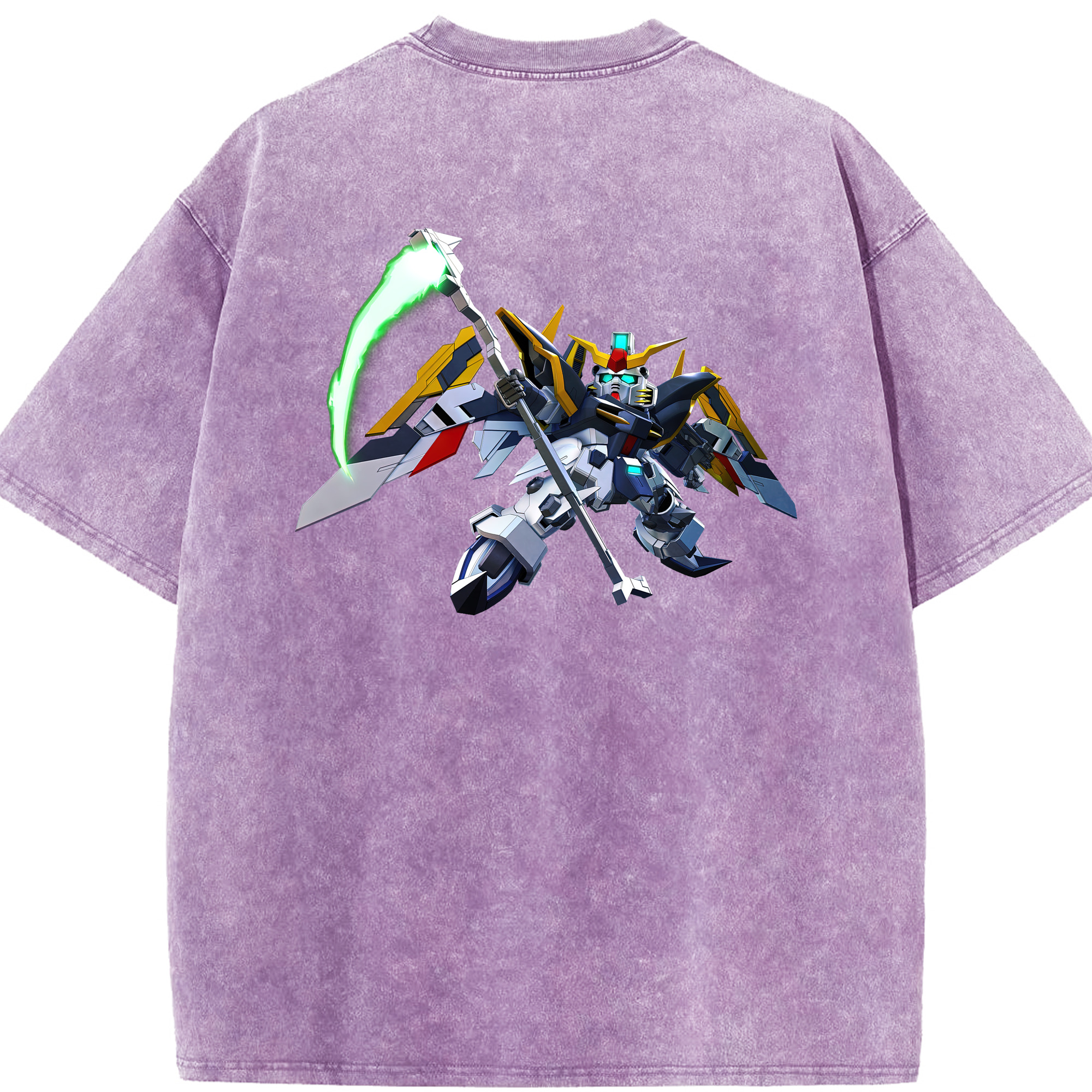 （画像用） 機動戦士ガンダム Mobile Suit Gundam 綿100% ヴィンテージ風 半袖Tシャツ（背面プリント）