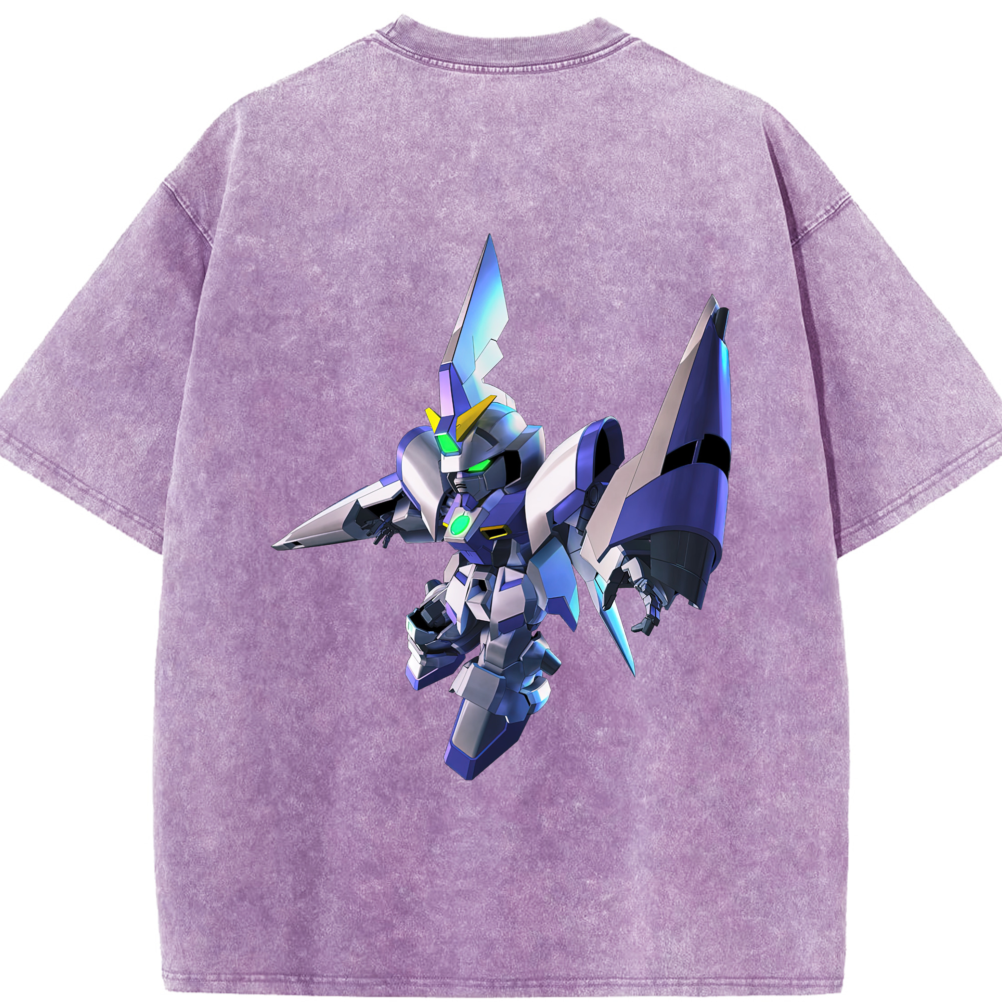 （画像用） 機動戦士ガンダム Mobile Suit Gundam 綿100% ヴィンテージ風 半袖Tシャツ（背面プリント）