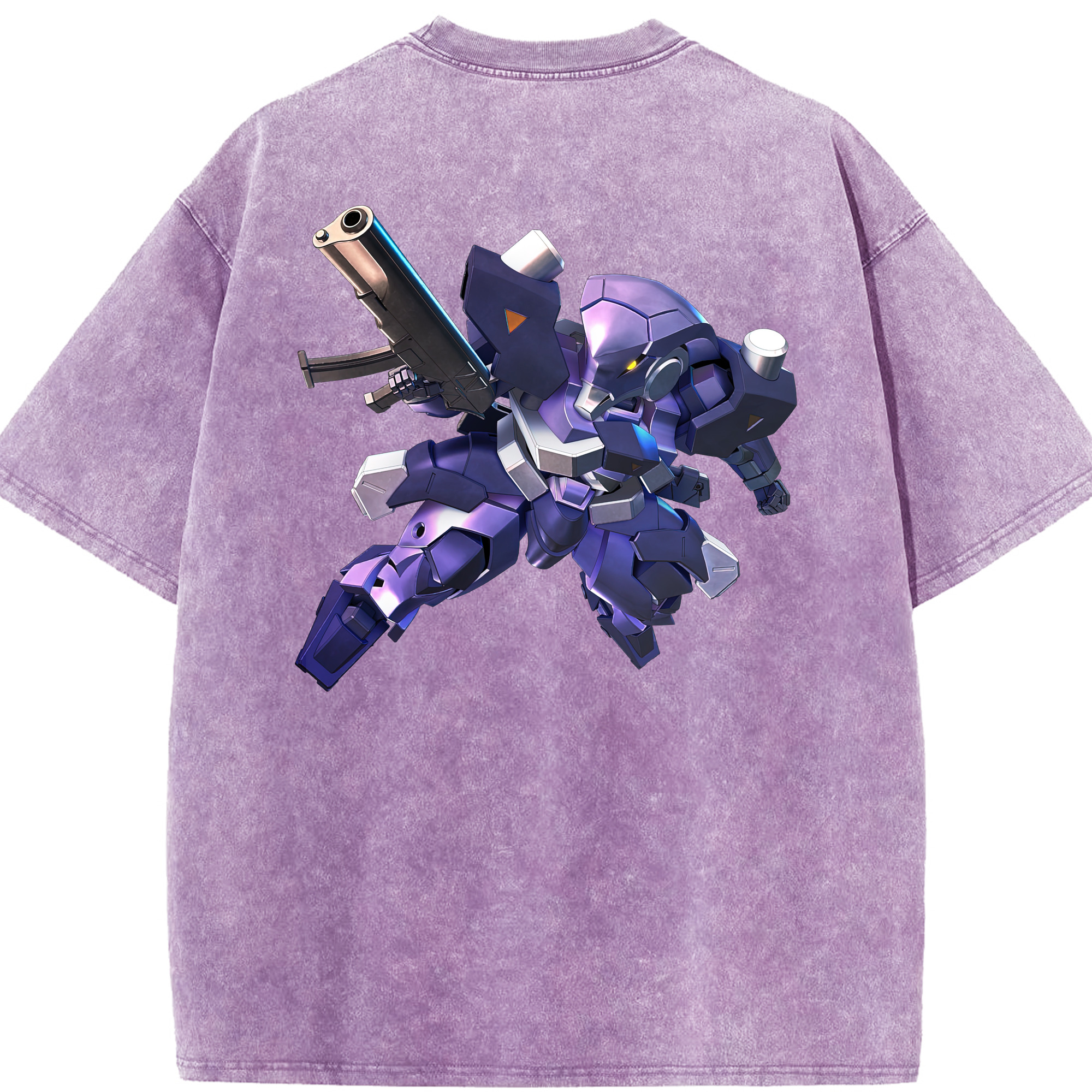 （画像用） 機動戦士ガンダム Mobile Suit Gundam 綿100% ヴィンテージ風 半袖Tシャツ（背面プリント）