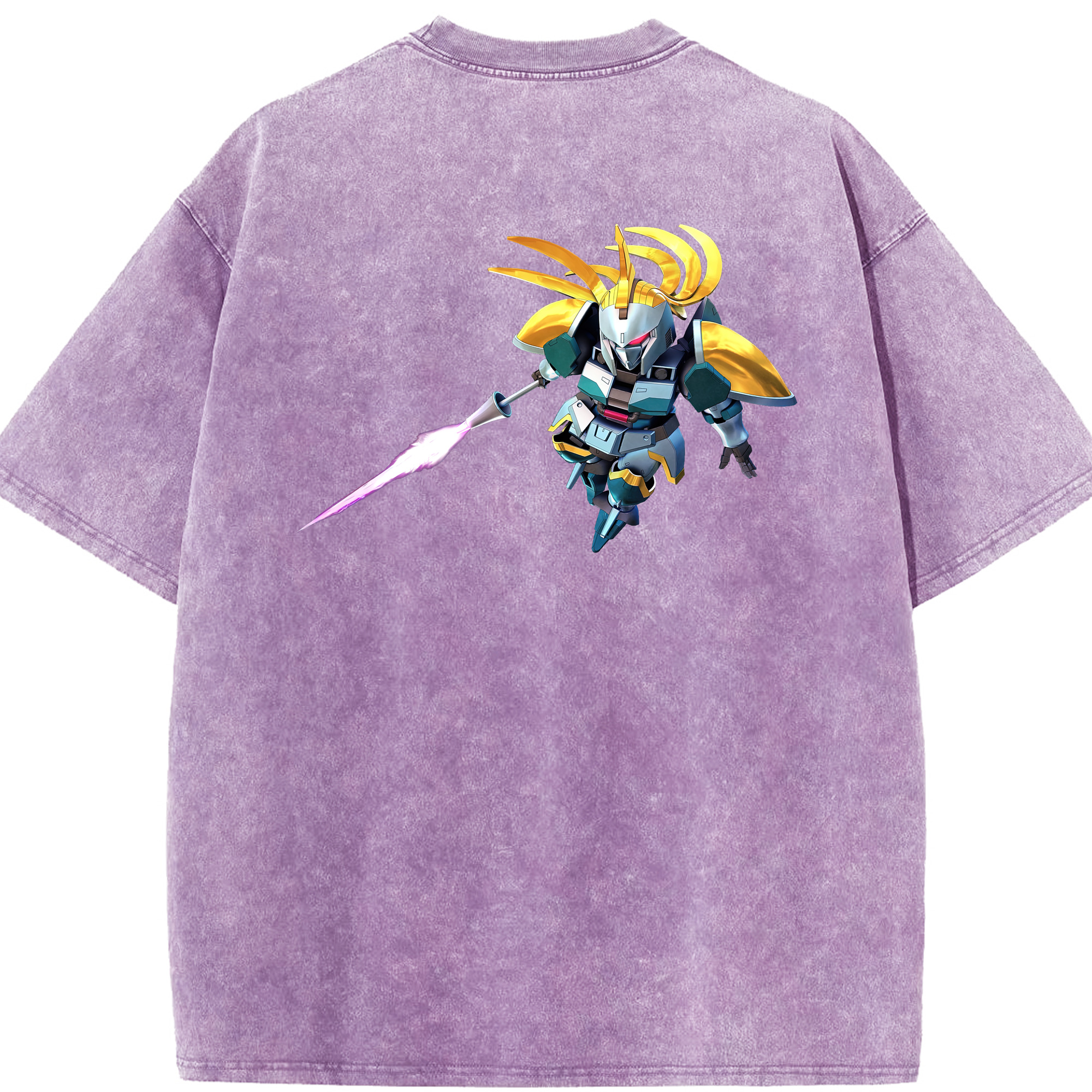 （画像用） 機動戦士ガンダム Mobile Suit Gundam 綿100% ヴィンテージ風 半袖Tシャツ（背面プリント）