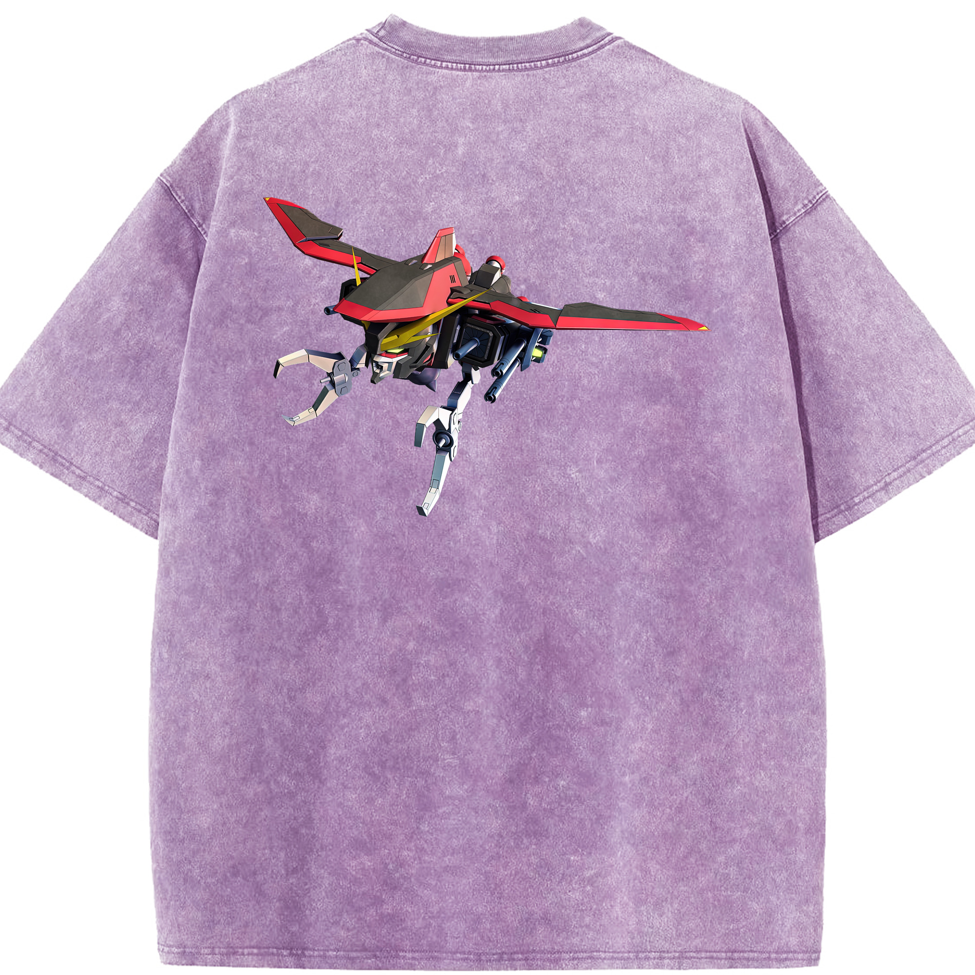 （画像用） 機動戦士ガンダム Mobile Suit Gundam 綿100% ヴィンテージ風 半袖Tシャツ（背面プリント）