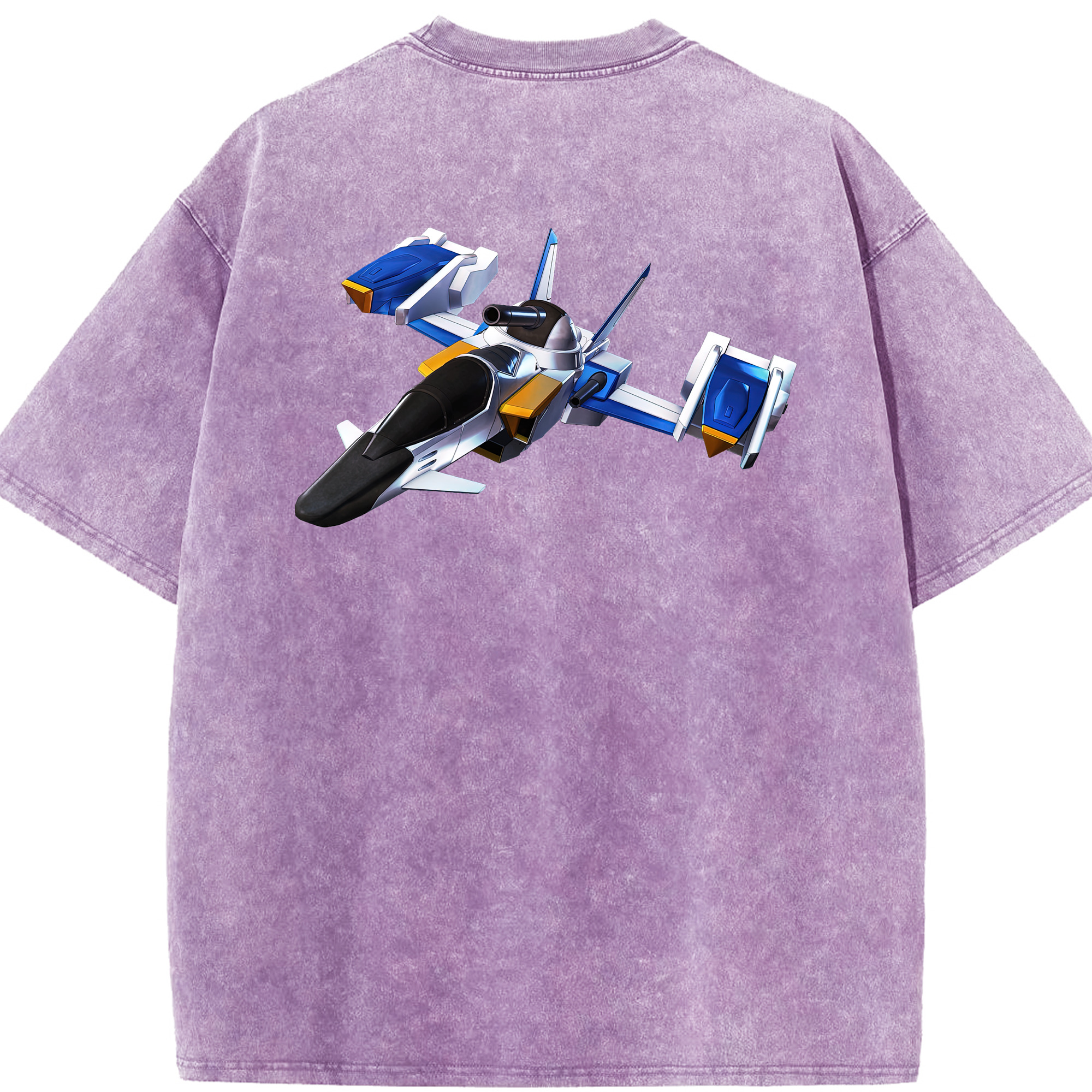 （画像用） 機動戦士ガンダム Mobile Suit Gundam 綿100% ヴィンテージ風 半袖Tシャツ（背面プリント）