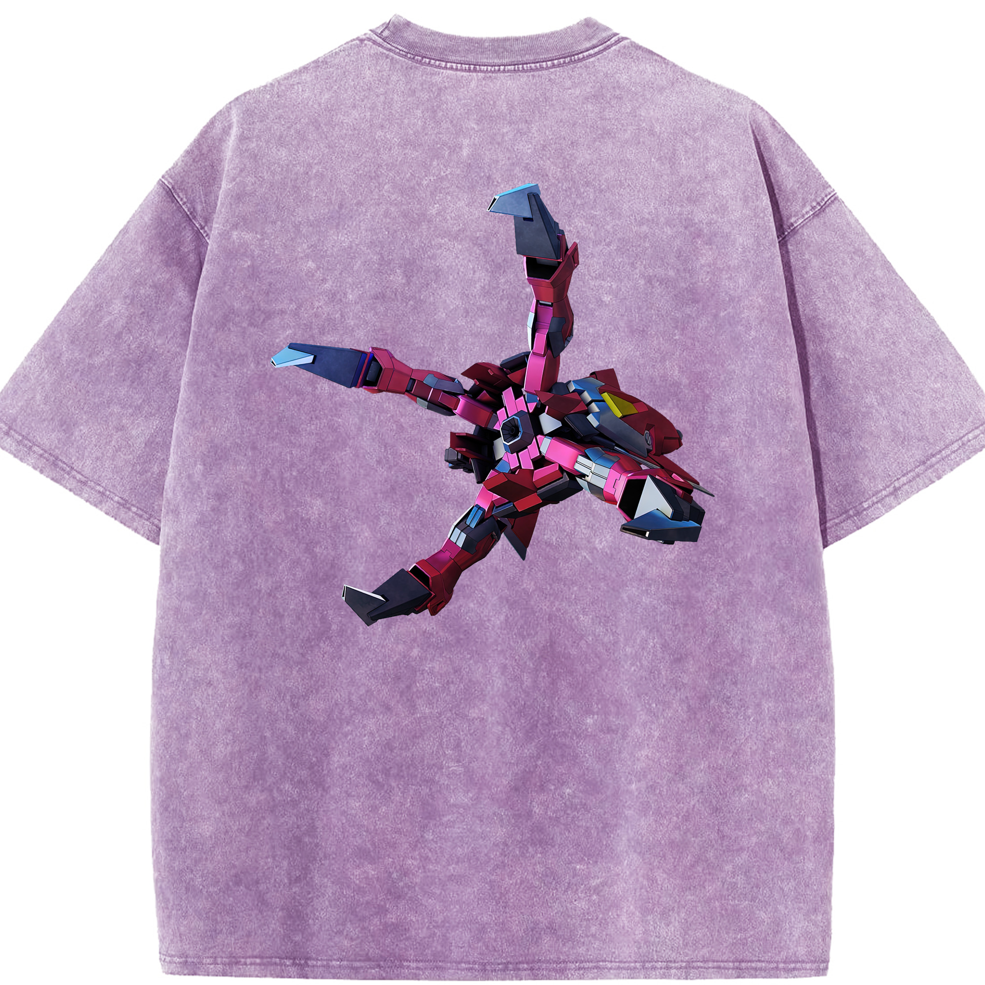 （画像用） 機動戦士ガンダム Mobile Suit Gundam 綿100% ヴィンテージ風 半袖Tシャツ（背面プリント）