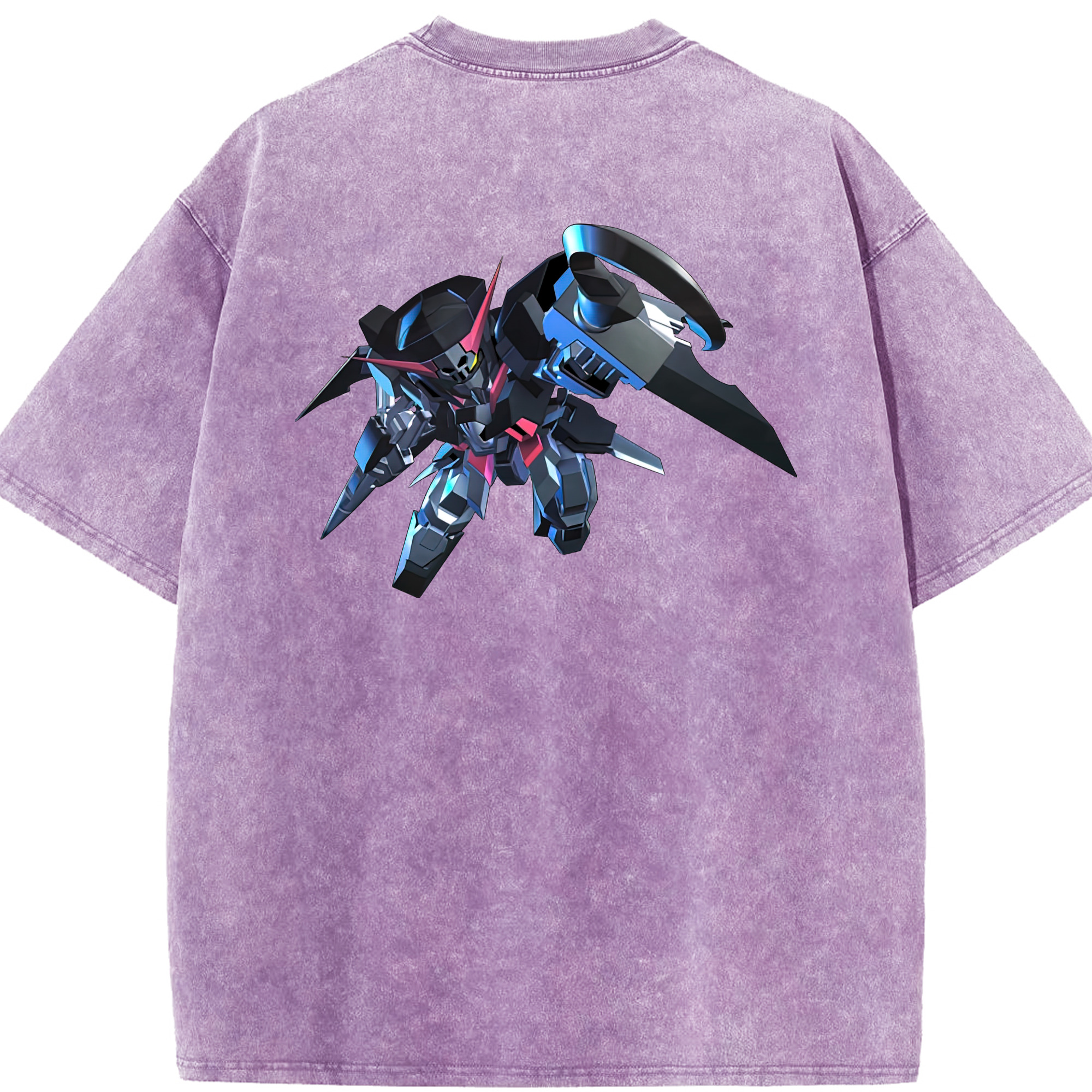 （画像用） 機動戦士ガンダム Mobile Suit Gundam 綿100% ヴィンテージ風 半袖Tシャツ（背面プリント）