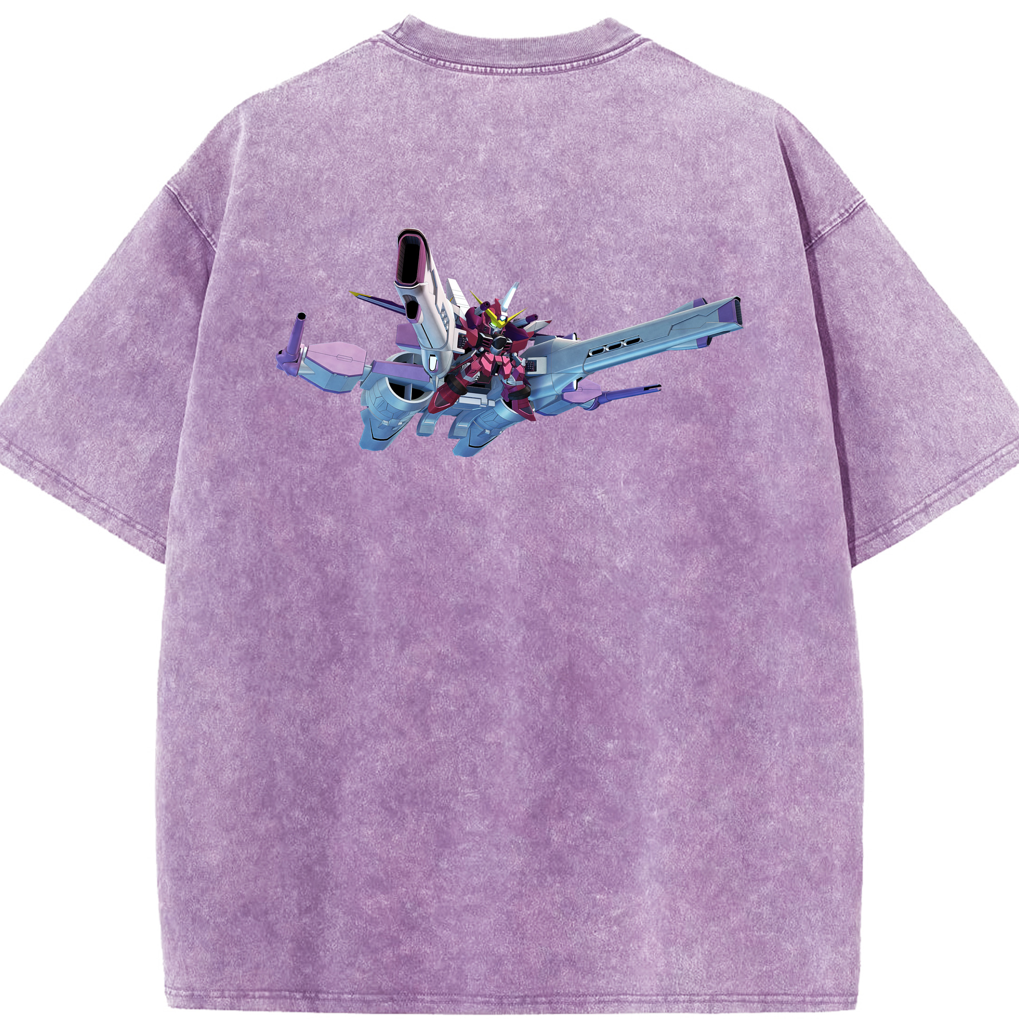 （画像用） 機動戦士ガンダム Mobile Suit Gundam 綿100% ヴィンテージ風 半袖Tシャツ（背面プリント）