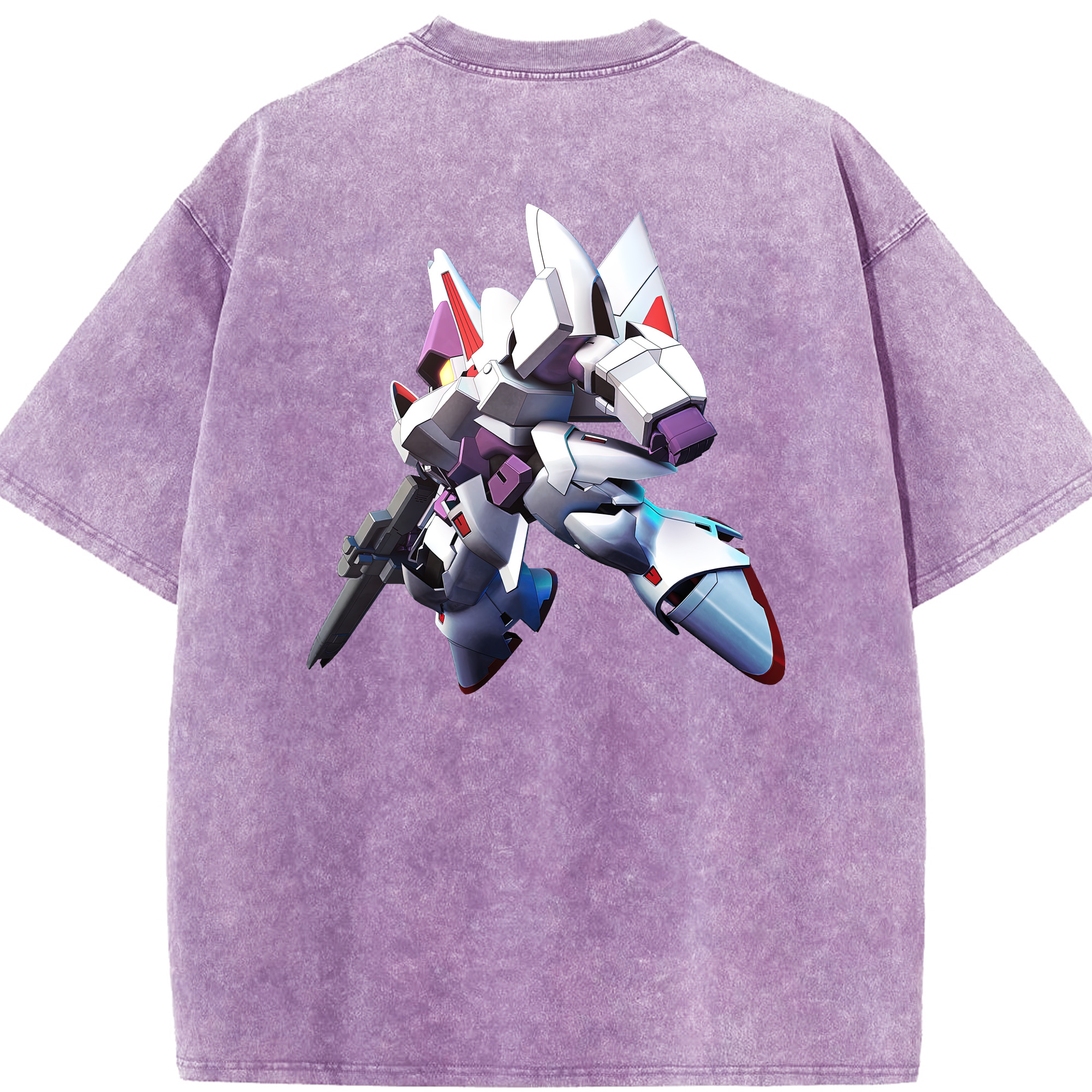 （画像用） 機動戦士ガンダム Mobile Suit Gundam 綿100% ヴィンテージ風 半袖Tシャツ（背面プリント）