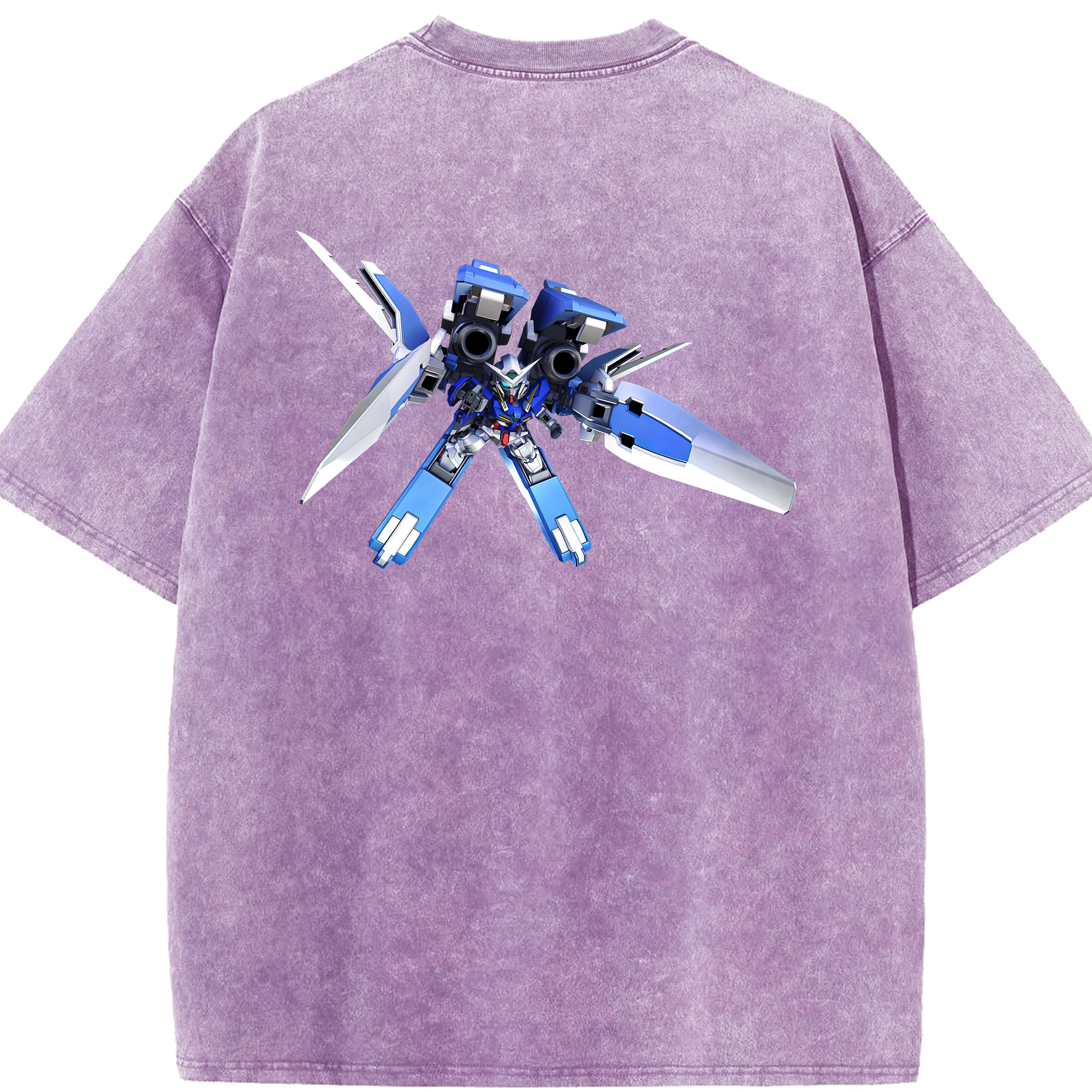 （画像用） 機動戦士ガンダム Mobile Suit Gundam 綿100% ヴィンテージ風 半袖Tシャツ（背面プリント）