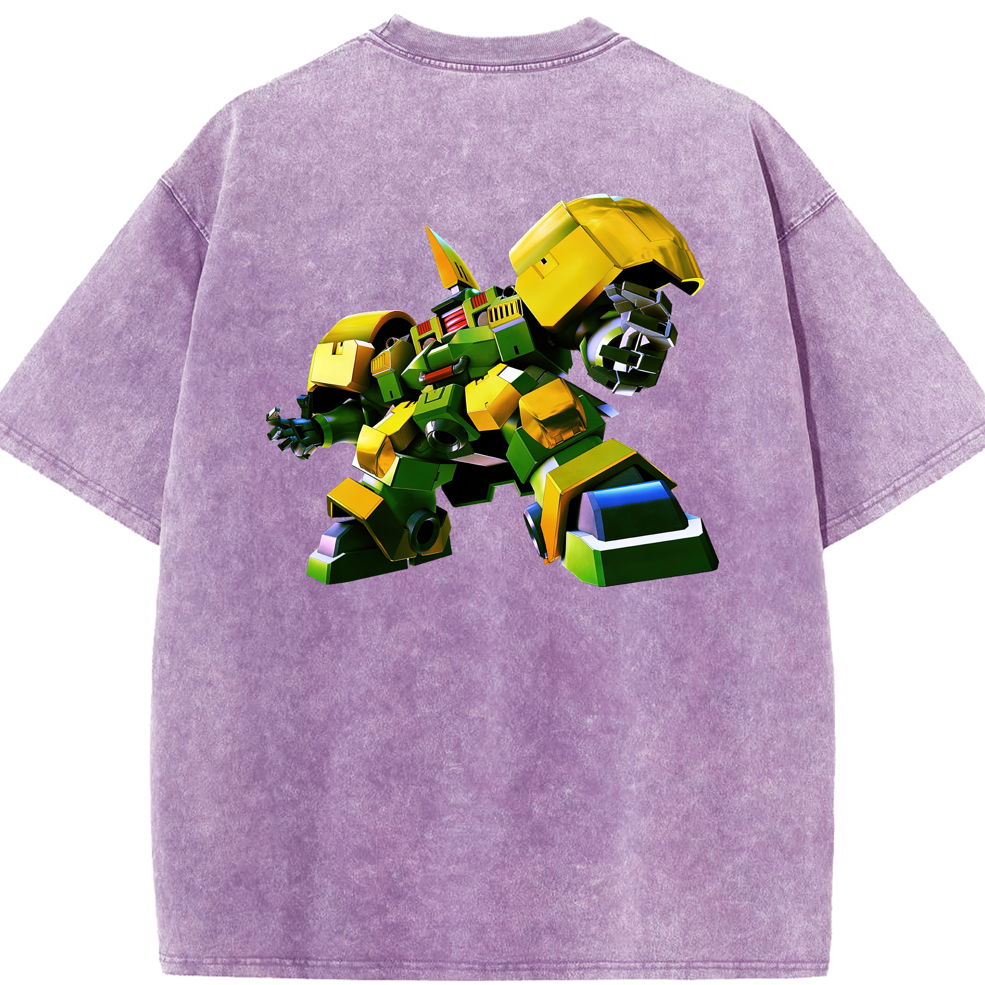 （画像用） 機動戦士ガンダム Mobile Suit Gundam 綿100% ヴィンテージ風 半袖Tシャツ（背面プリント）