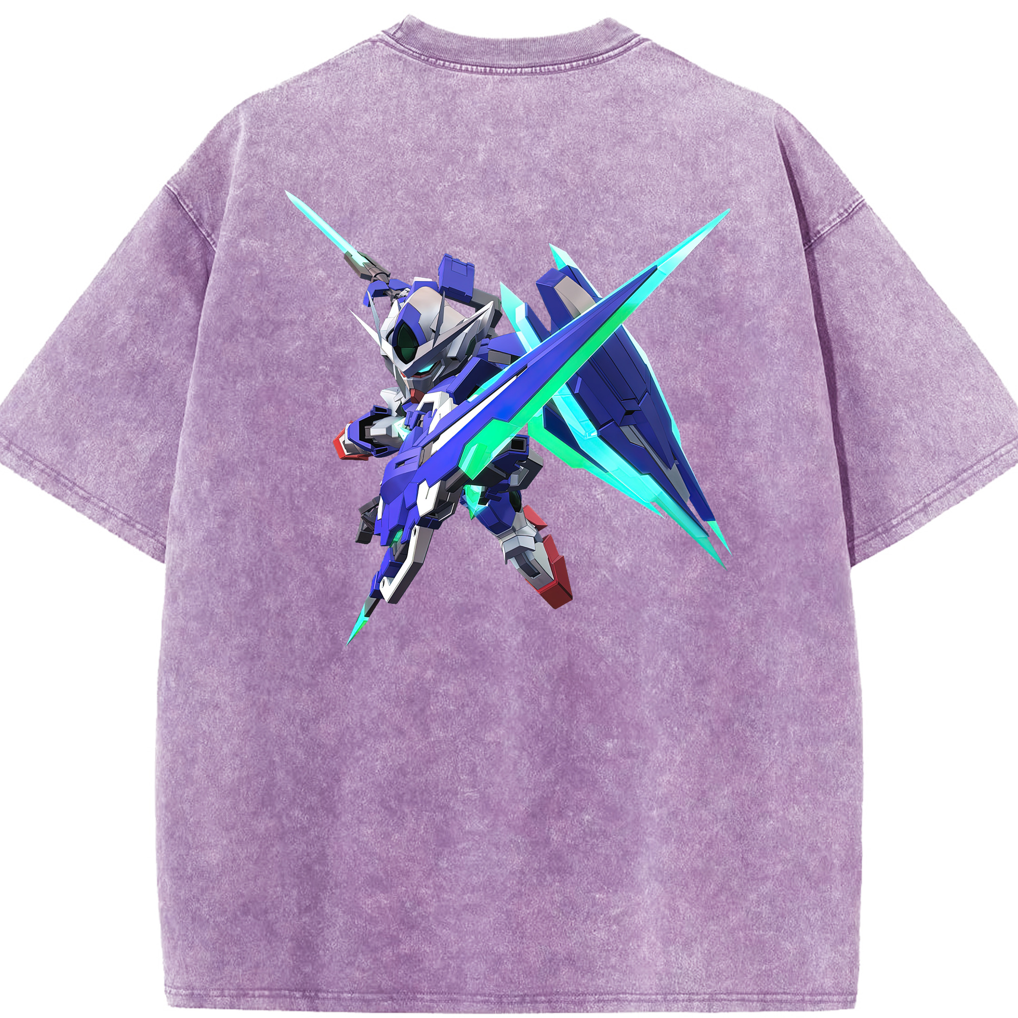 （画像用） 機動戦士ガンダム Mobile Suit Gundam 綿100% ヴィンテージ風 半袖Tシャツ（背面プリント）