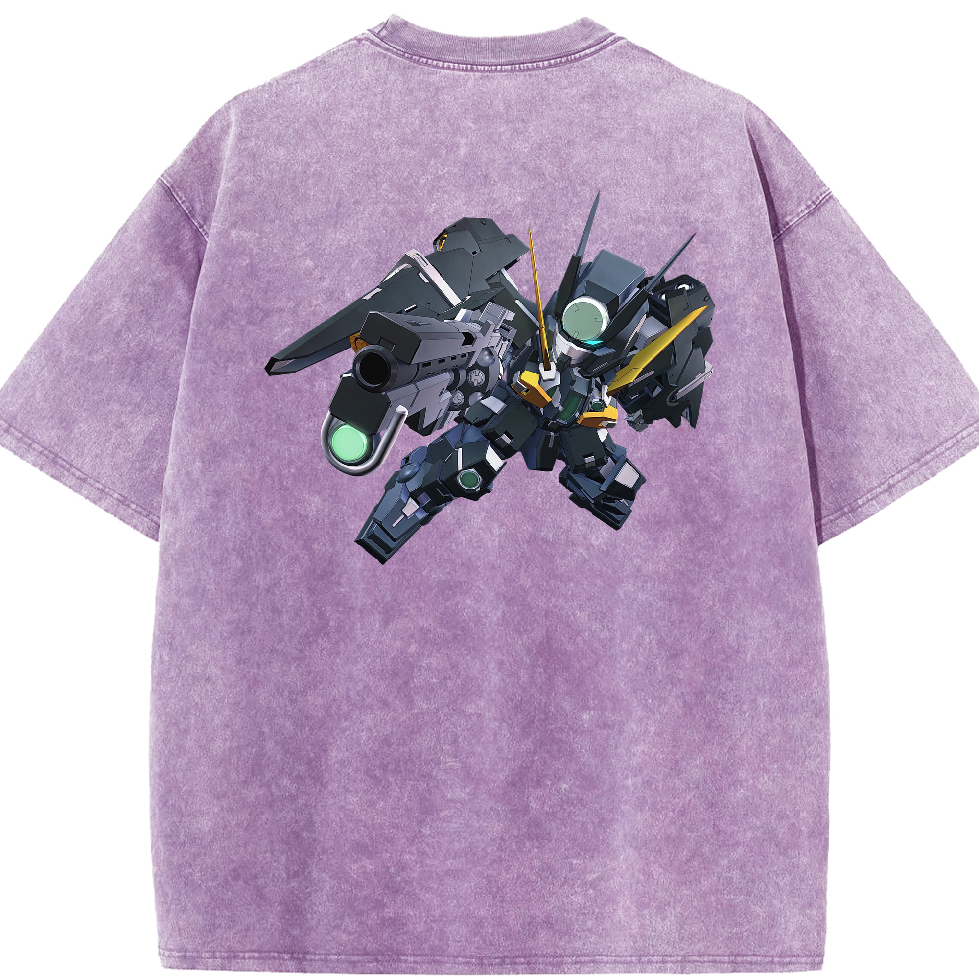 （画像用） 機動戦士ガンダム Mobile Suit Gundam 綿100% ヴィンテージ風 半袖Tシャツ（背面プリント）