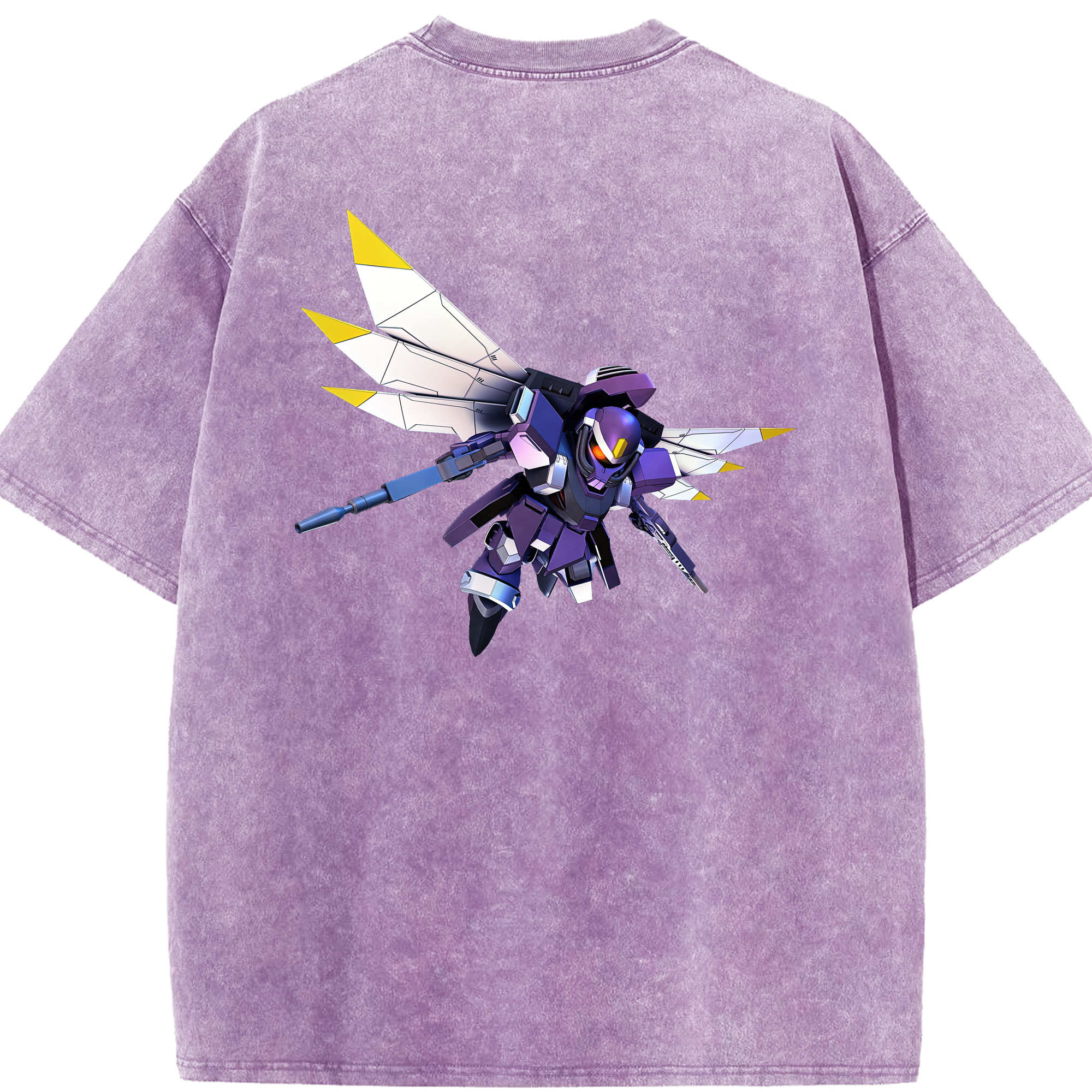 （画像用） 機動戦士ガンダム Mobile Suit Gundam 綿100% ヴィンテージ風 半袖Tシャツ（背面プリント）