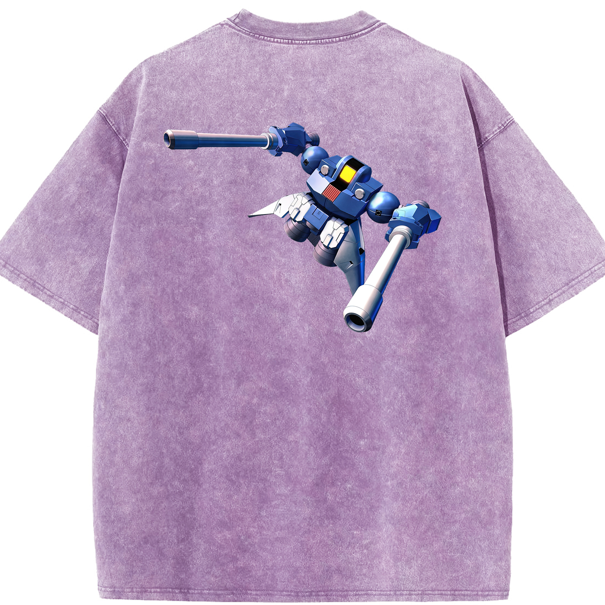 （画像用） 機動戦士ガンダム Mobile Suit Gundam 綿100% ヴィンテージ風 半袖Tシャツ（背面プリント）