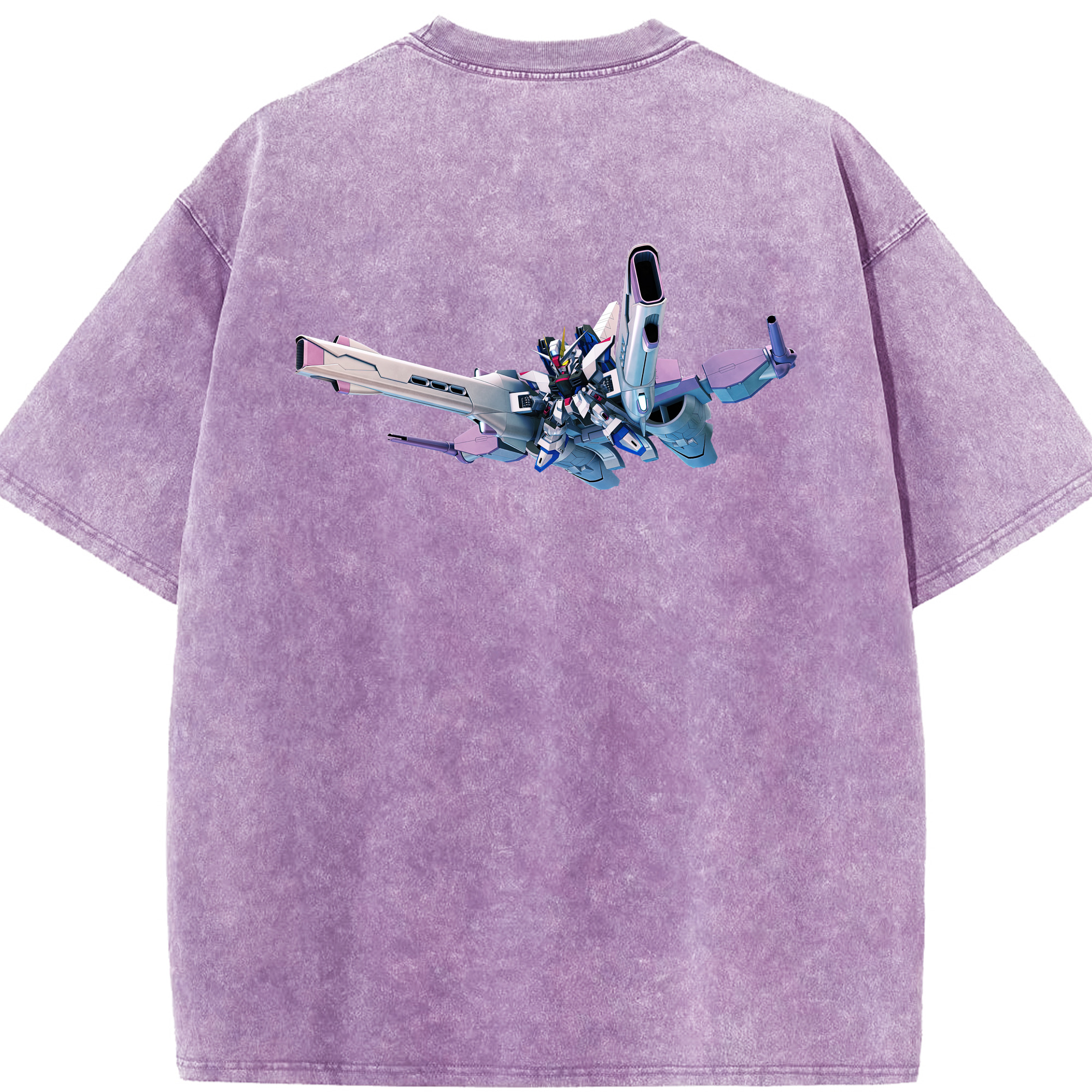 （画像用） 機動戦士ガンダム Mobile Suit Gundam 綿100% ヴィンテージ風 半袖Tシャツ（背面プリント）