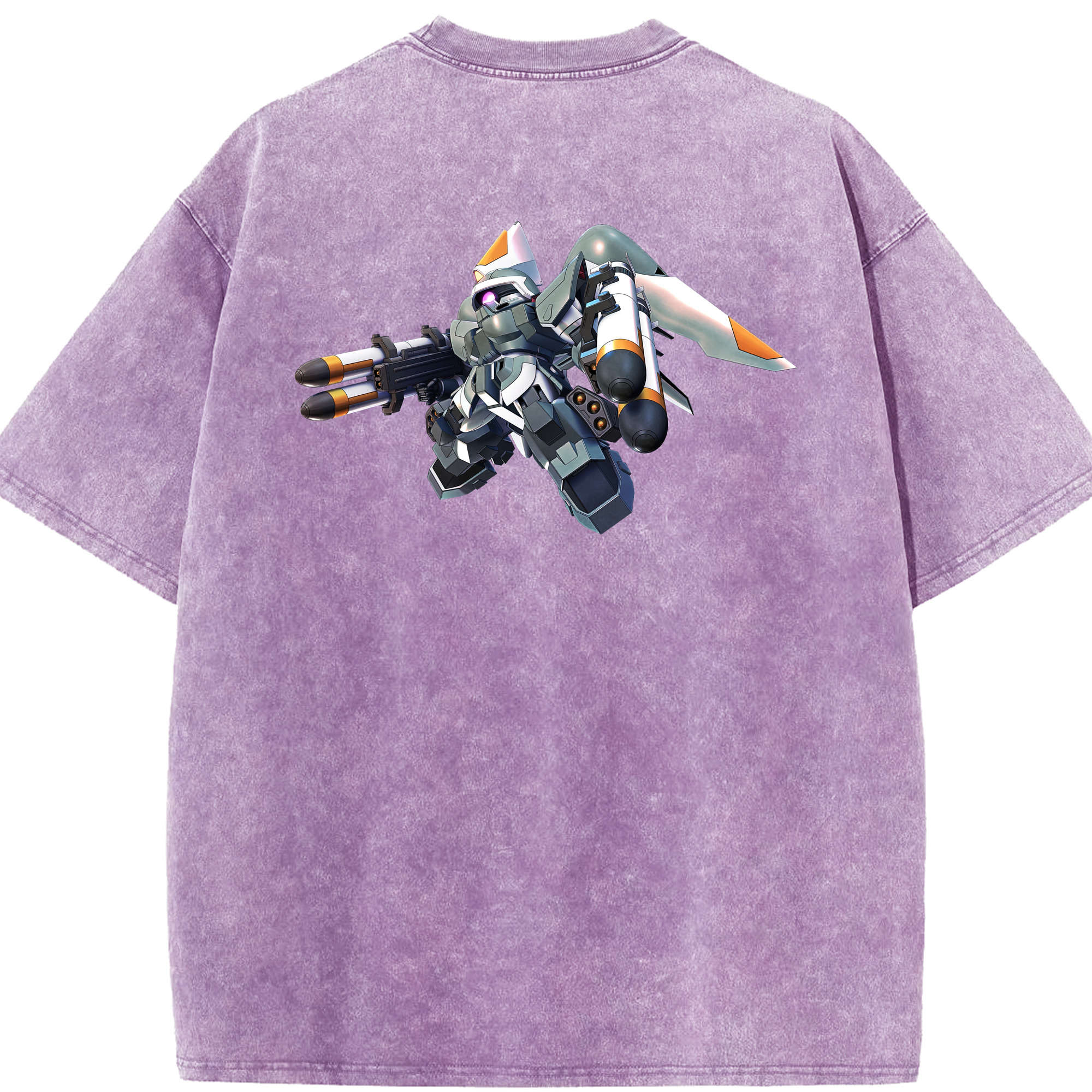 （画像用） 機動戦士ガンダム Mobile Suit Gundam 綿100% ヴィンテージ風 半袖Tシャツ（背面プリント）