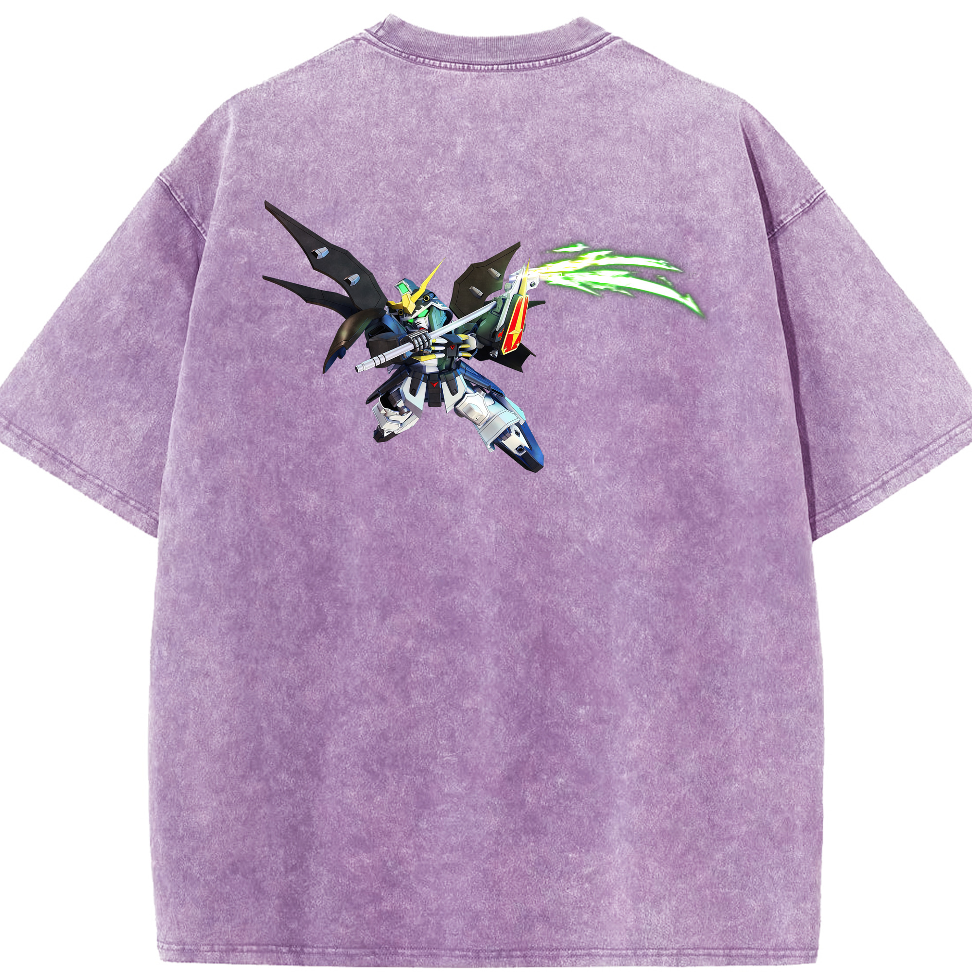 （画像用） 機動戦士ガンダム Mobile Suit Gundam 綿100% ヴィンテージ風 半袖Tシャツ（背面プリント）