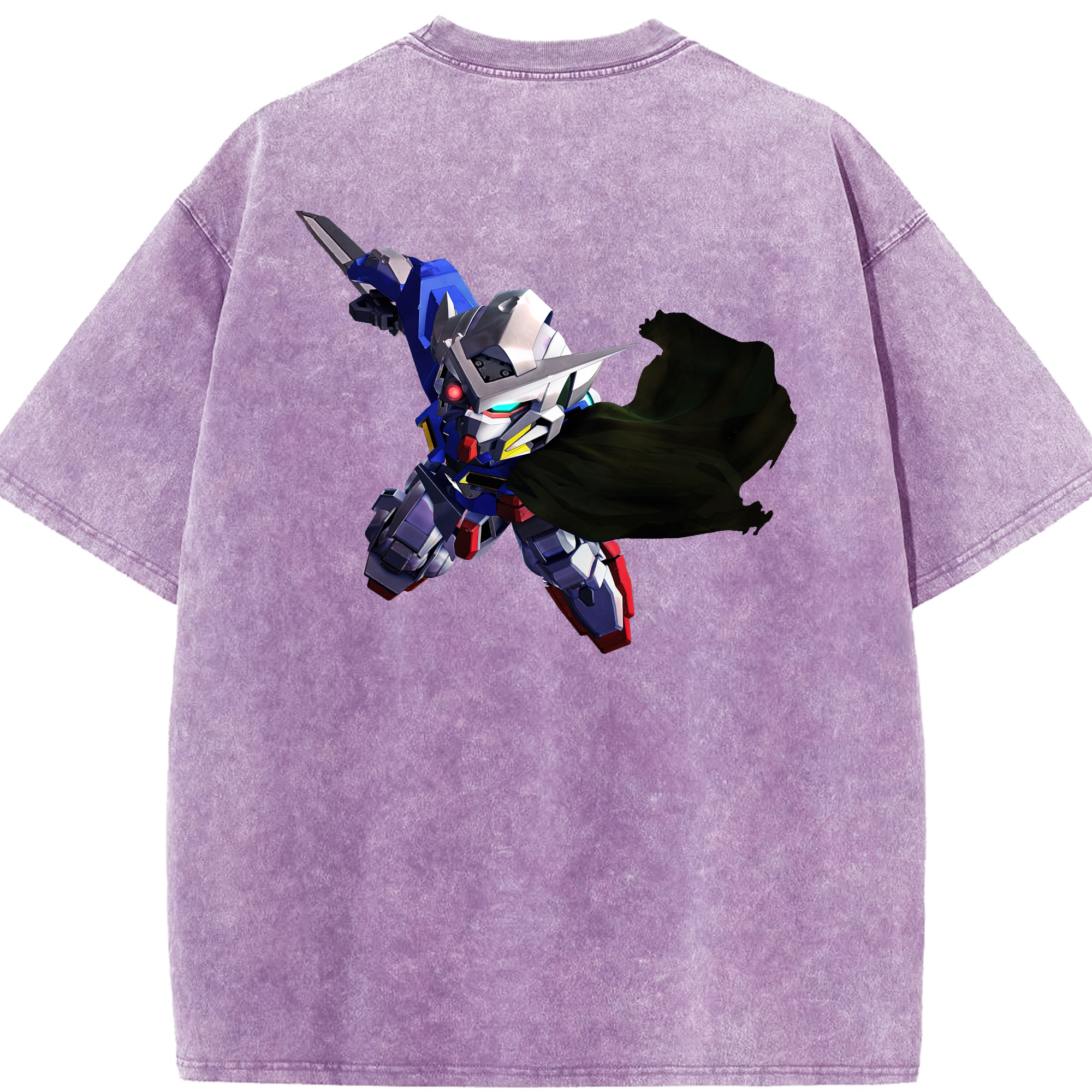 （画像用） 機動戦士ガンダム Mobile Suit Gundam 綿100% ヴィンテージ風 半袖Tシャツ（背面プリント）