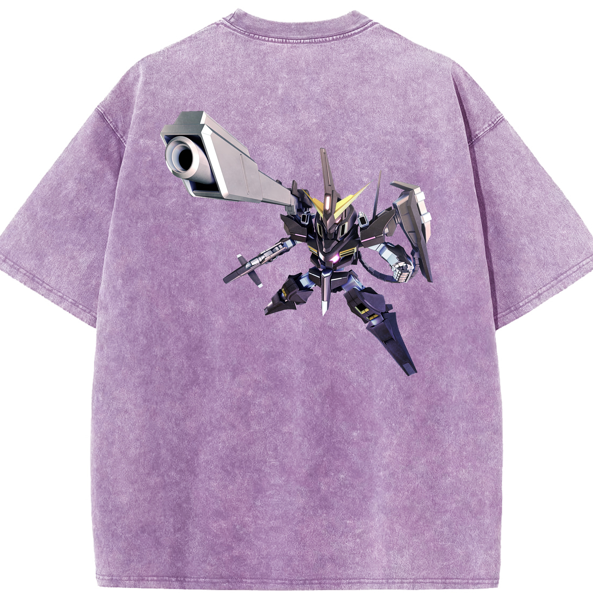 （画像用） 機動戦士ガンダム Mobile Suit Gundam 綿100% ヴィンテージ風 半袖Tシャツ（背面プリント）