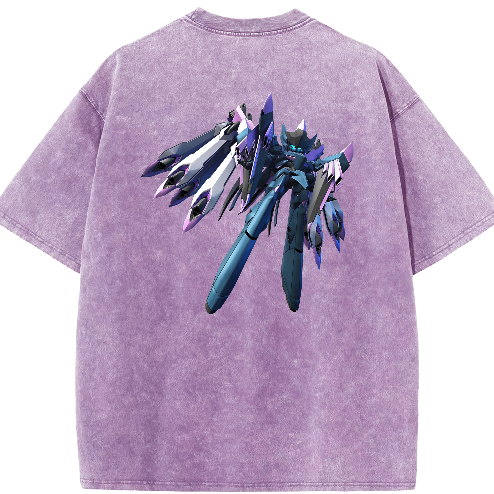 （画像用） 機動戦士ガンダム Mobile Suit Gundam 綿100% ヴィンテージ風 半袖Tシャツ（背面プリント）