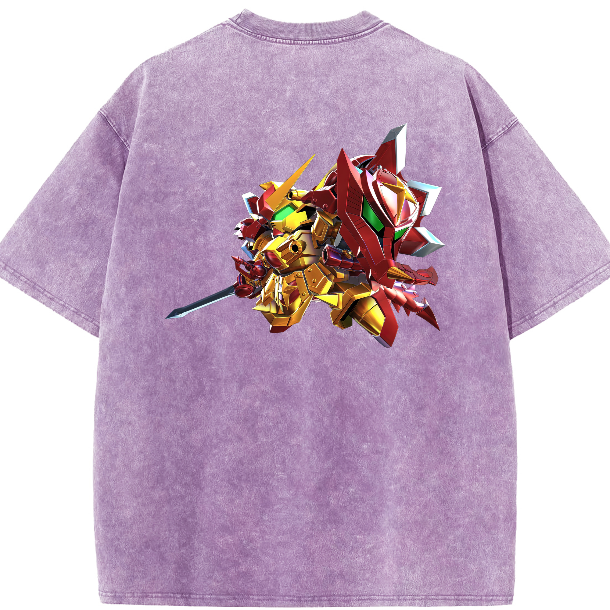 （画像用） 機動戦士ガンダム Mobile Suit Gundam 綿100% ヴィンテージ風 半袖Tシャツ（背面プリント）