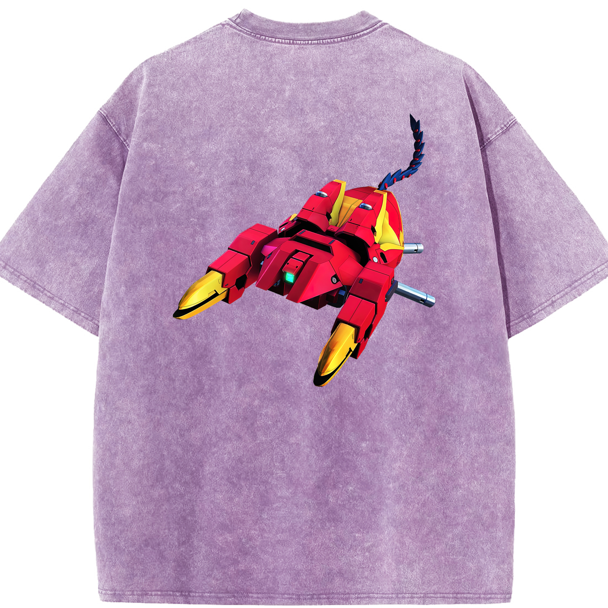 （画像用） 機動戦士ガンダム Mobile Suit Gundam 綿100% ヴィンテージ風 半袖Tシャツ（背面プリント）