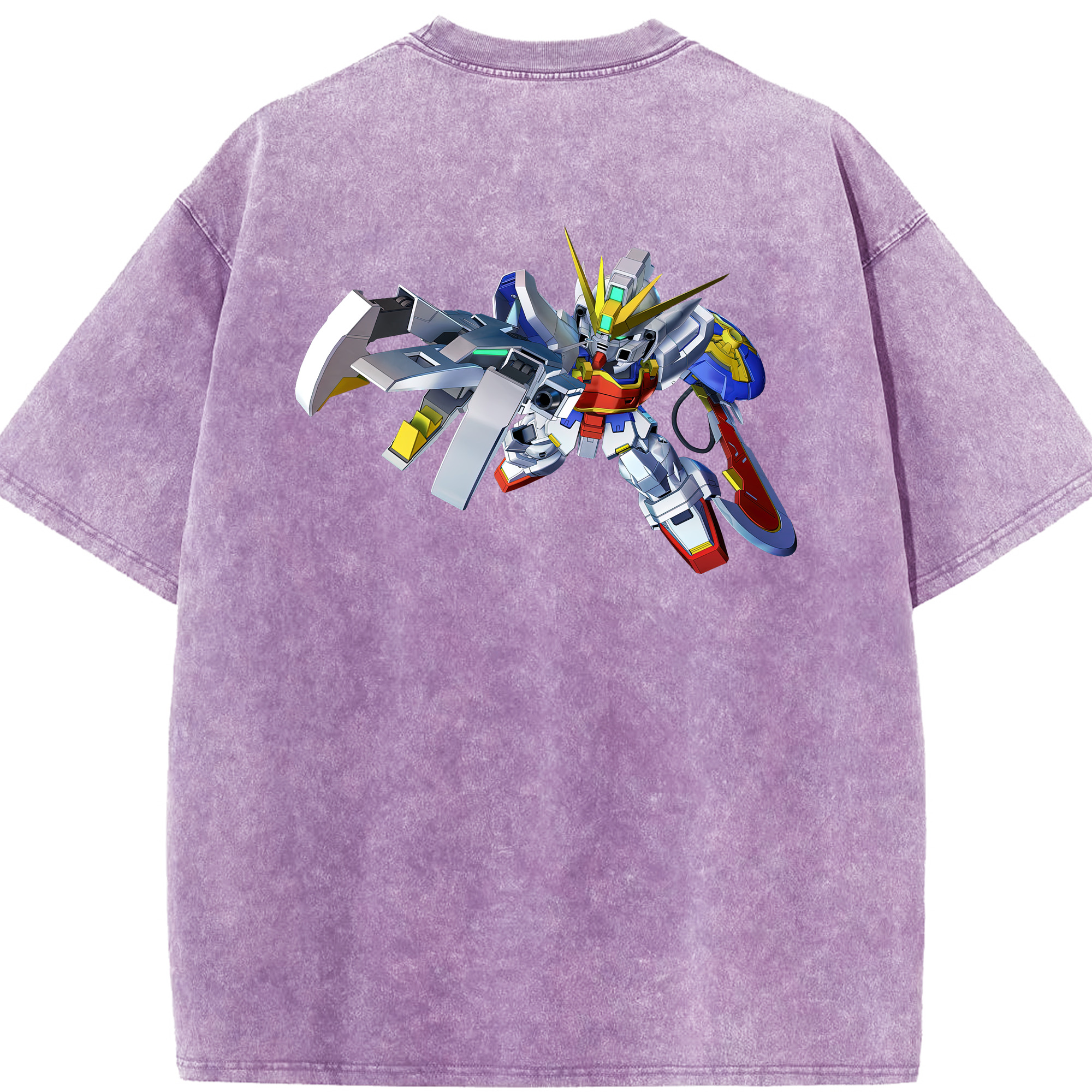 （画像用） 機動戦士ガンダム Mobile Suit Gundam 綿100% ヴィンテージ風 半袖Tシャツ（背面プリント）