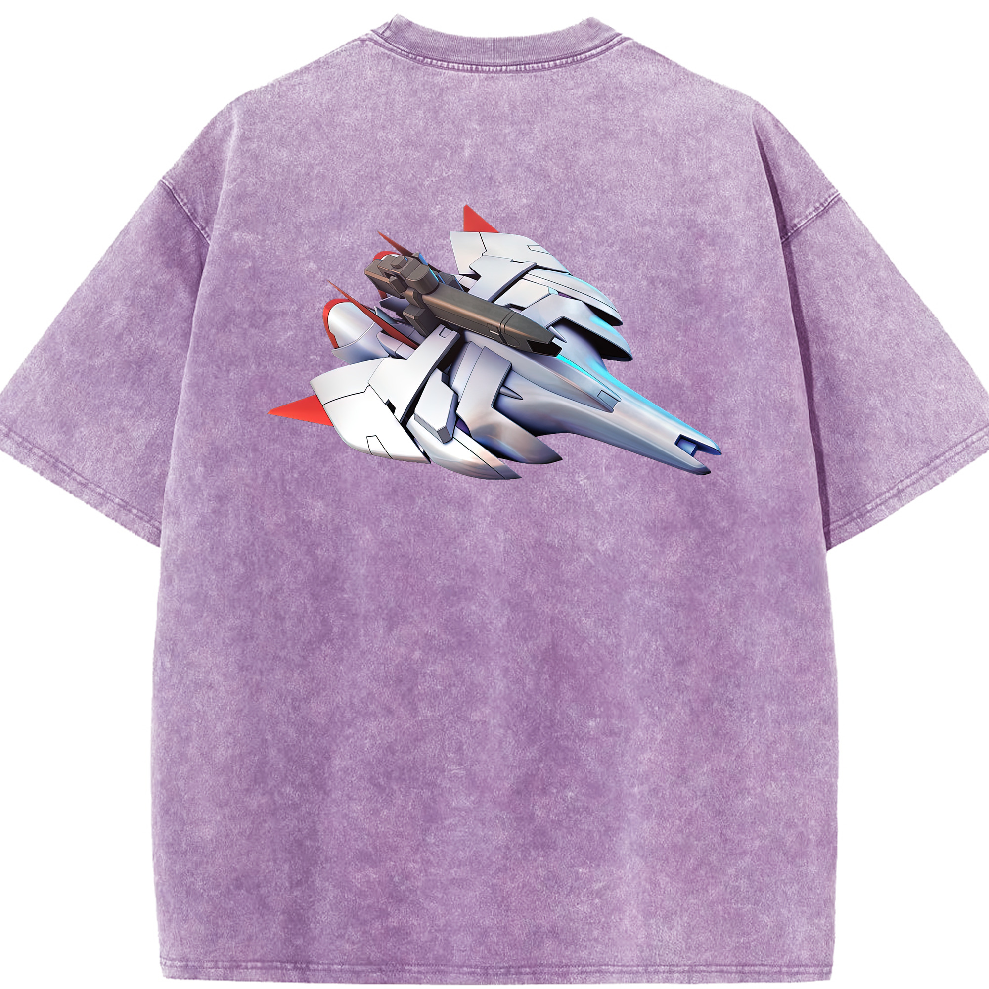 （画像用） 機動戦士ガンダム Mobile Suit Gundam 綿100% ヴィンテージ風 半袖Tシャツ（背面プリント）