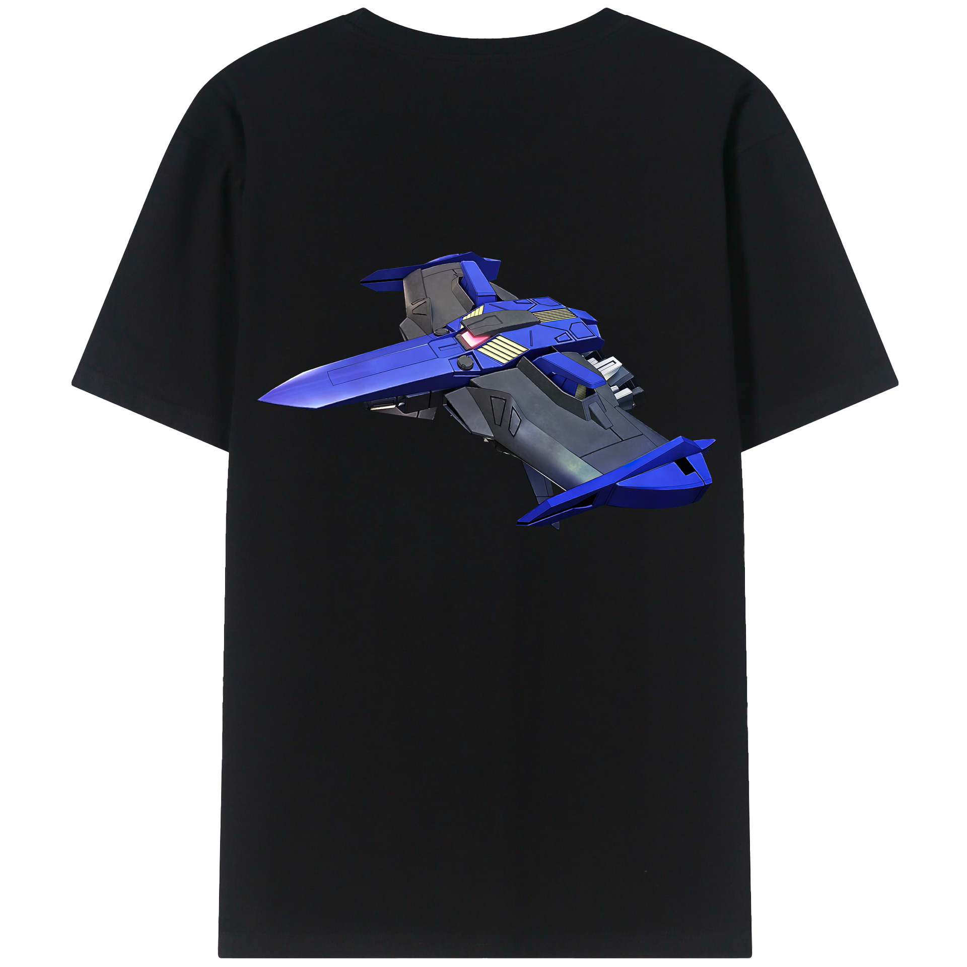 （画像用） 機動戦士ガンダム Mobile Suit Gundam 綿100％ メンズ半袖Tシャツ（バックプリント） 通気性