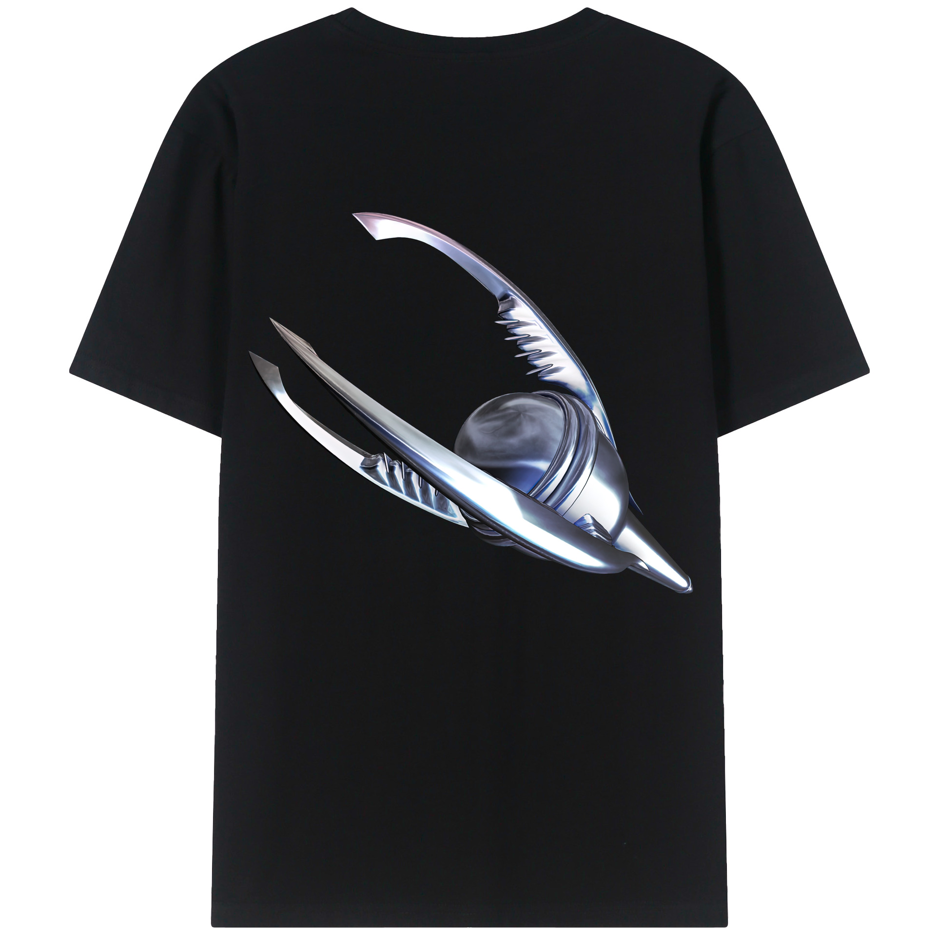 （画像用） 機動戦士ガンダム Mobile Suit Gundam 綿100％ メンズ半袖Tシャツ（バックプリント） 通気性