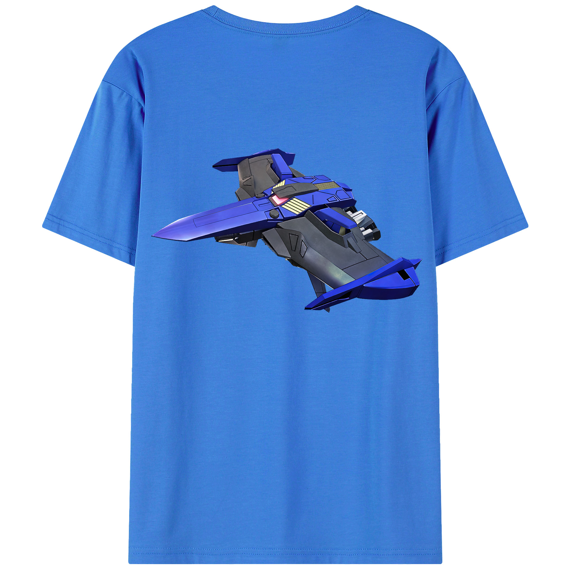 （画像用） 機動戦士ガンダム Mobile Suit Gundam 綿100％ メンズ半袖Tシャツ（バックプリント） 通気性