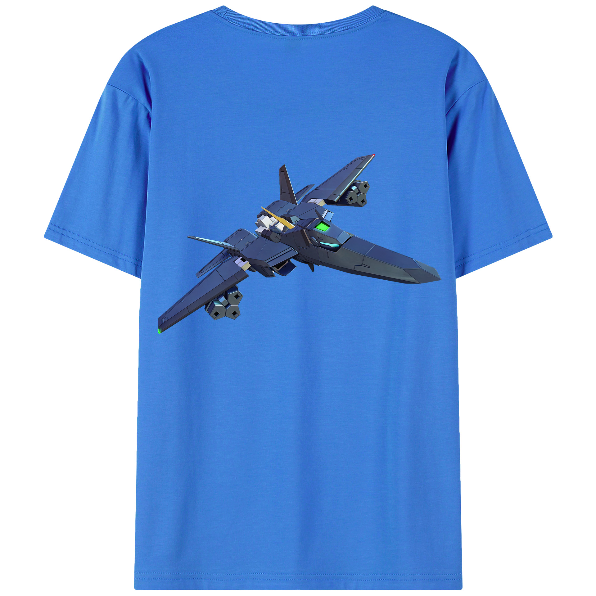 （画像用） 機動戦士ガンダム Mobile Suit Gundam 綿100％ メンズ半袖Tシャツ（バックプリント） 通気性