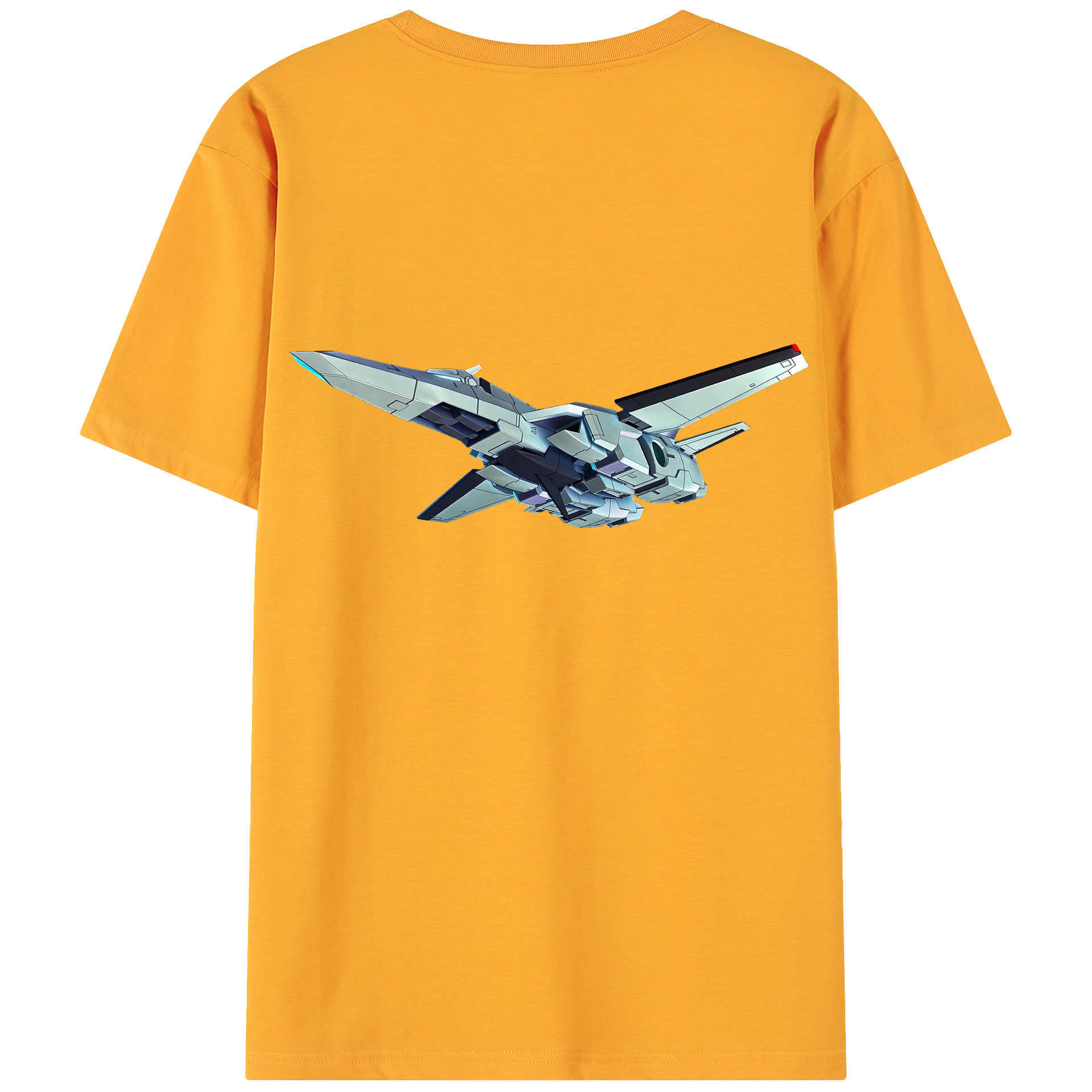 （画像用） 機動戦士ガンダム Mobile Suit Gundam 綿100％ メンズ半袖Tシャツ（バックプリント） 通気性