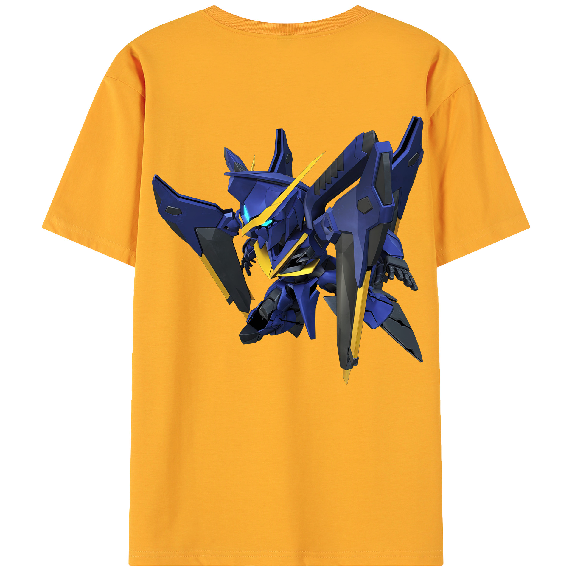 （画像用） 機動戦士ガンダム Mobile Suit Gundam 綿100％ メンズ半袖Tシャツ（バックプリント） 通気性