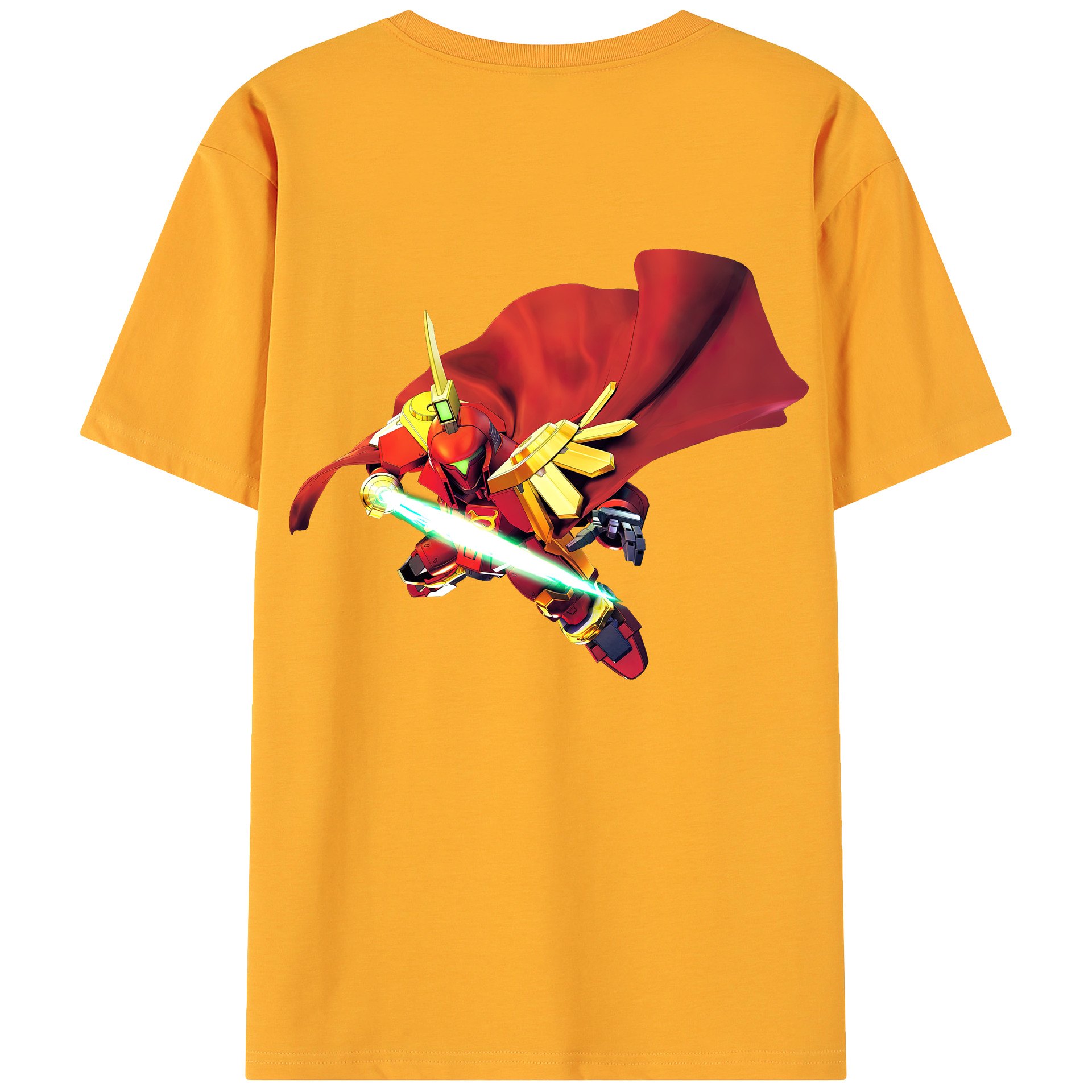 （画像用） 機動戦士ガンダム Mobile Suit Gundam 綿100％ メンズ半袖Tシャツ（バックプリント） 通気性