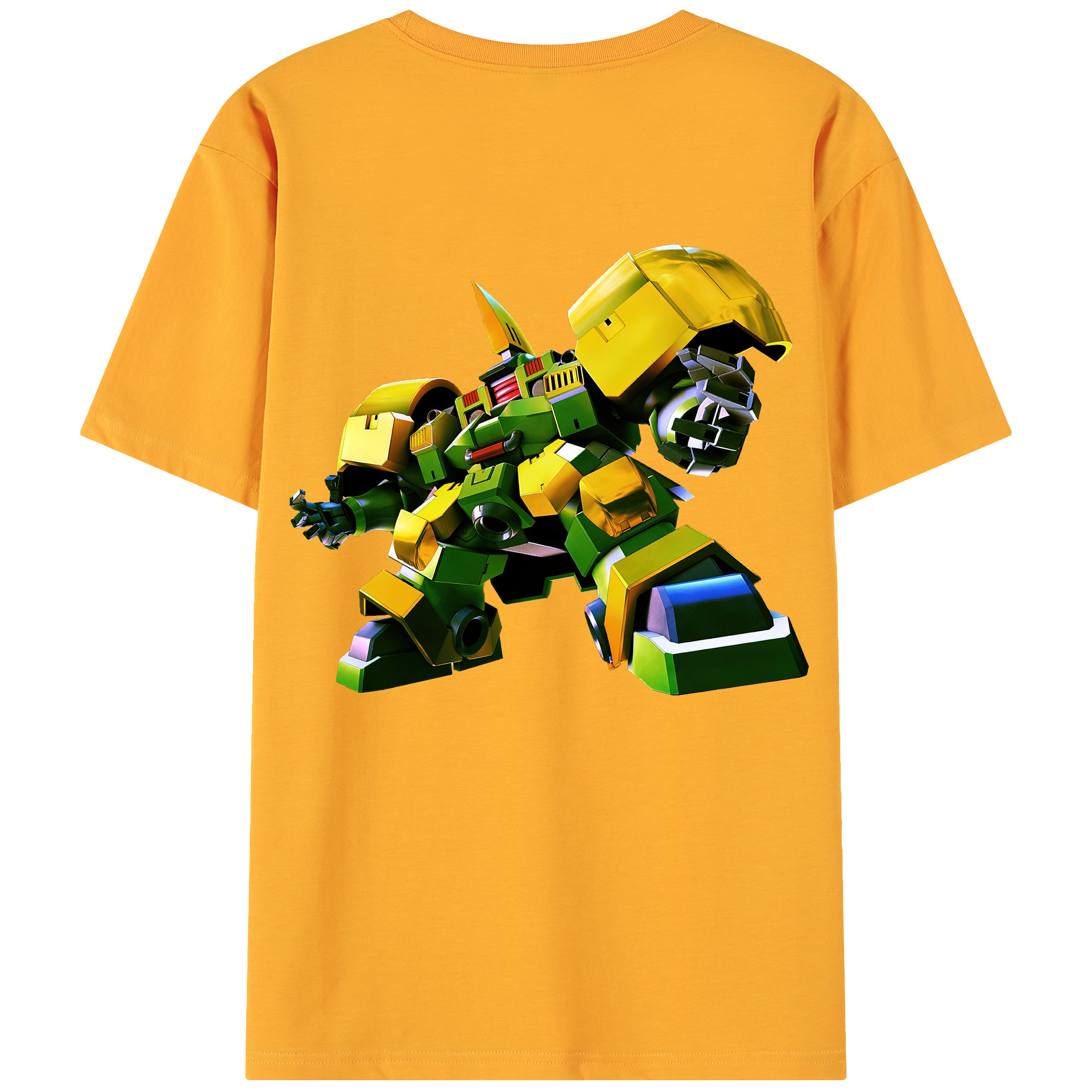 （画像用） 機動戦士ガンダム Mobile Suit Gundam 綿100％ メンズ半袖Tシャツ（バックプリント） 通気性