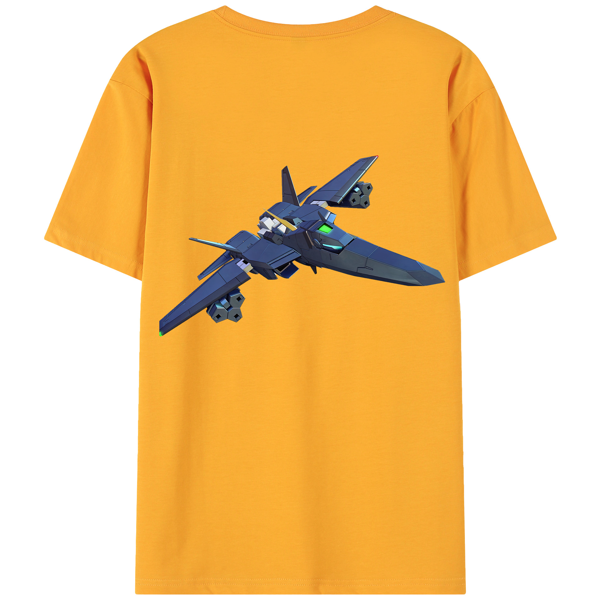 （画像用） 機動戦士ガンダム Mobile Suit Gundam 綿100％ メンズ半袖Tシャツ（バックプリント） 通気性