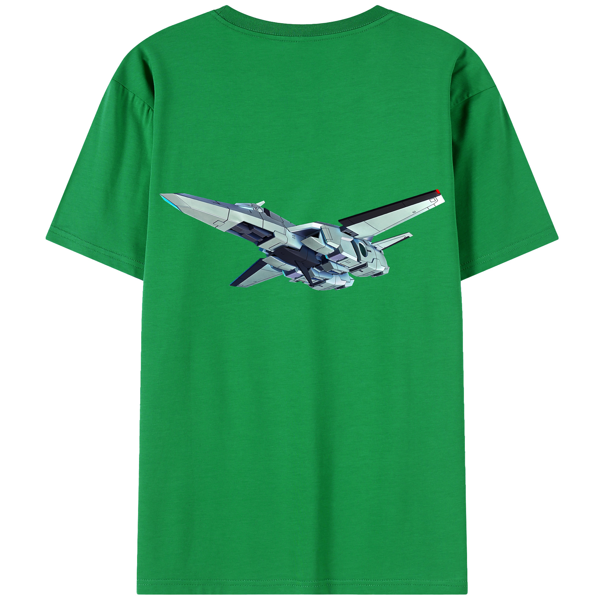 （画像用） 機動戦士ガンダム Mobile Suit Gundam 綿100％ メンズ半袖Tシャツ（バックプリント） 通気性