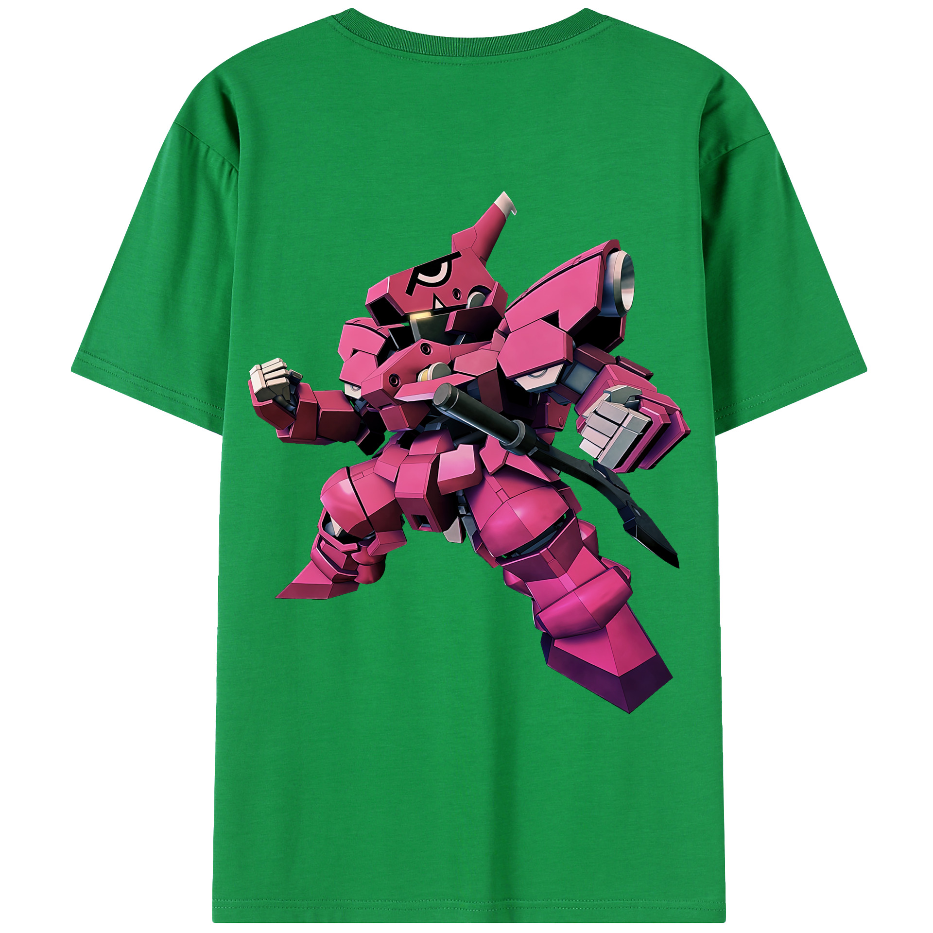 （画像用） 機動戦士ガンダム Mobile Suit Gundam 綿100％ メンズ半袖Tシャツ（バックプリント） 通気性