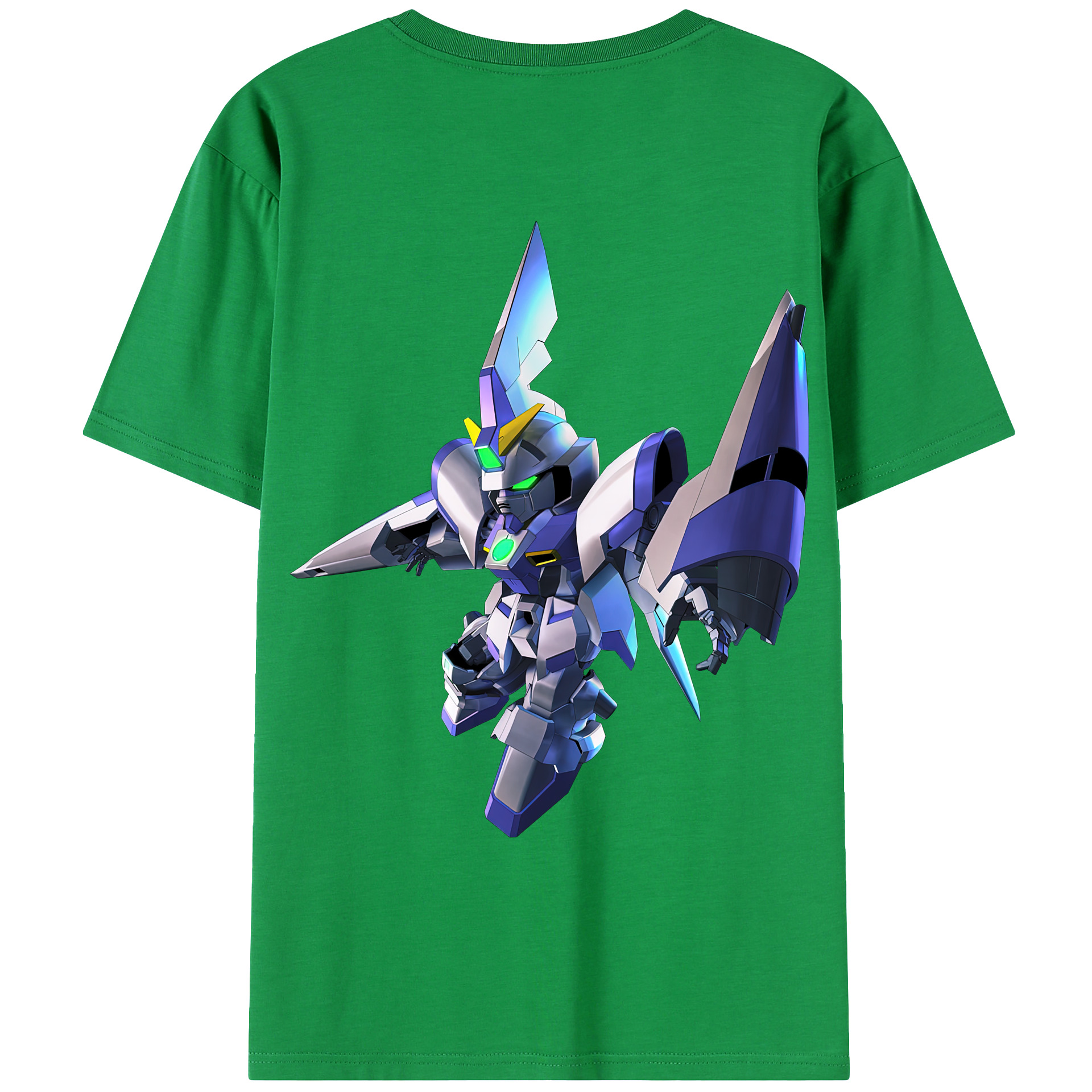 （画像用） 機動戦士ガンダム Mobile Suit Gundam 綿100％ メンズ半袖Tシャツ（バックプリント） 通気性