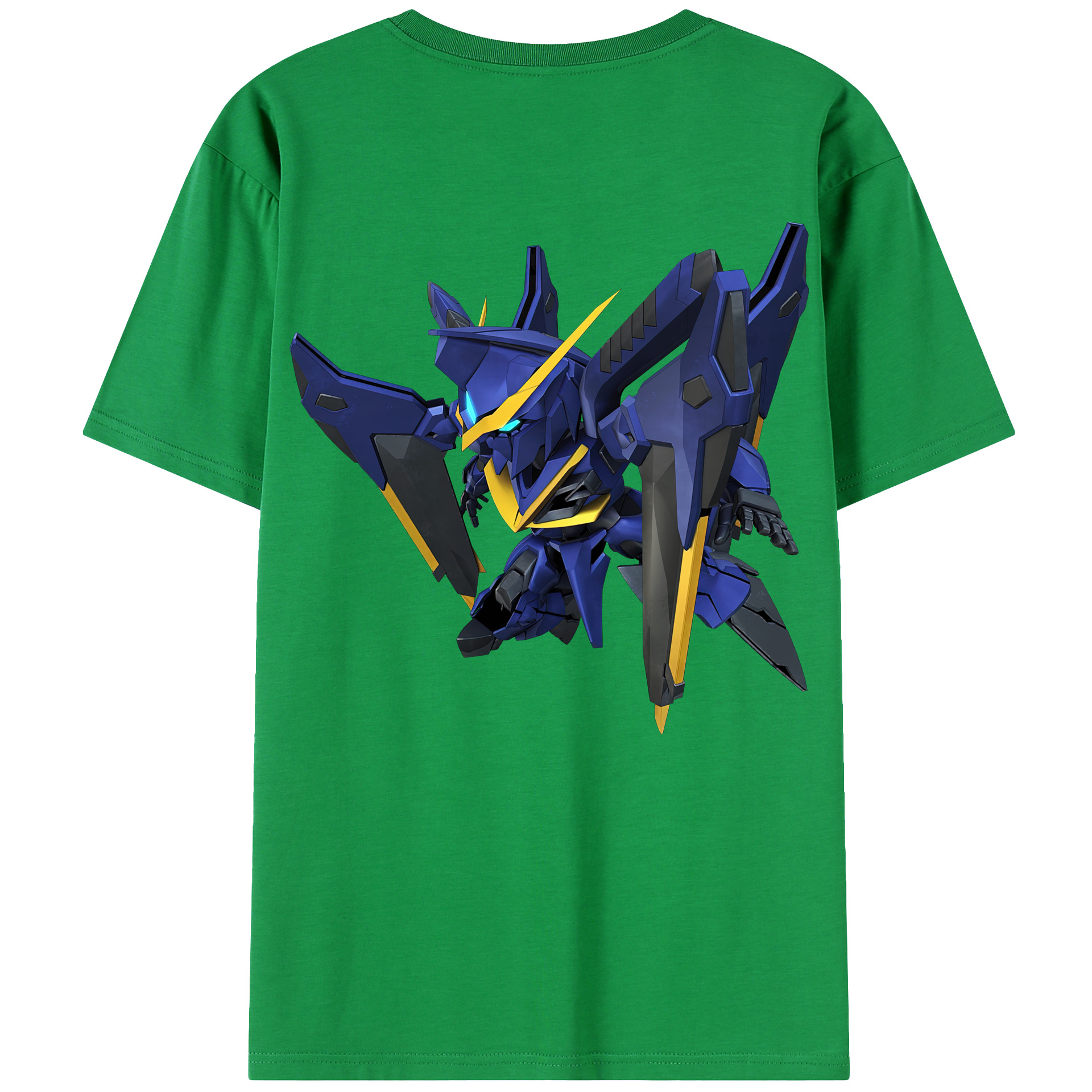 （画像用） 機動戦士ガンダム Mobile Suit Gundam 綿100％ メンズ半袖Tシャツ（バックプリント） 通気性